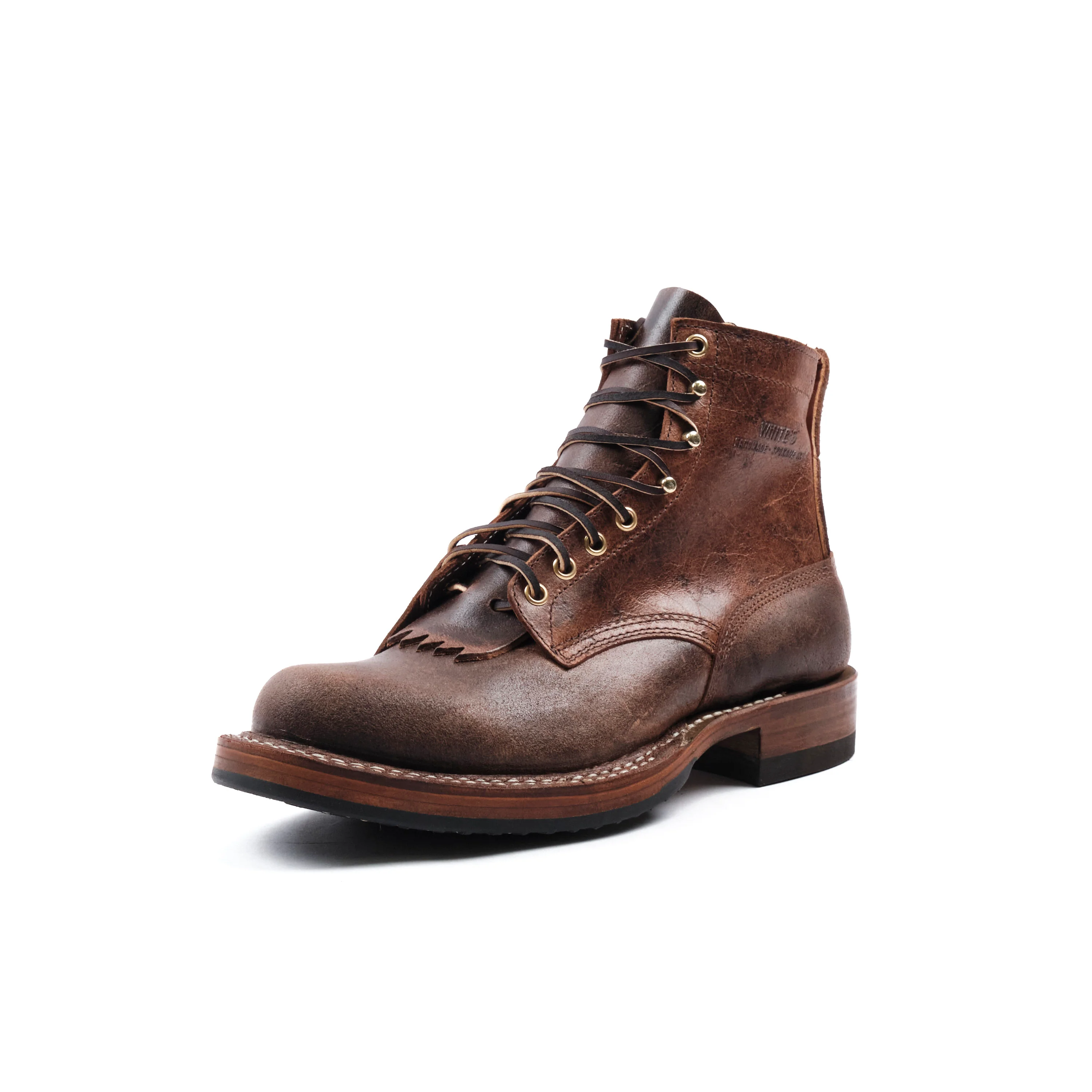 FREENOTE CLOTH X WHITE'S BOOTS - 55 LAST CRUISER BOOT - C.F. STEAD CRAZY COW - Image 3