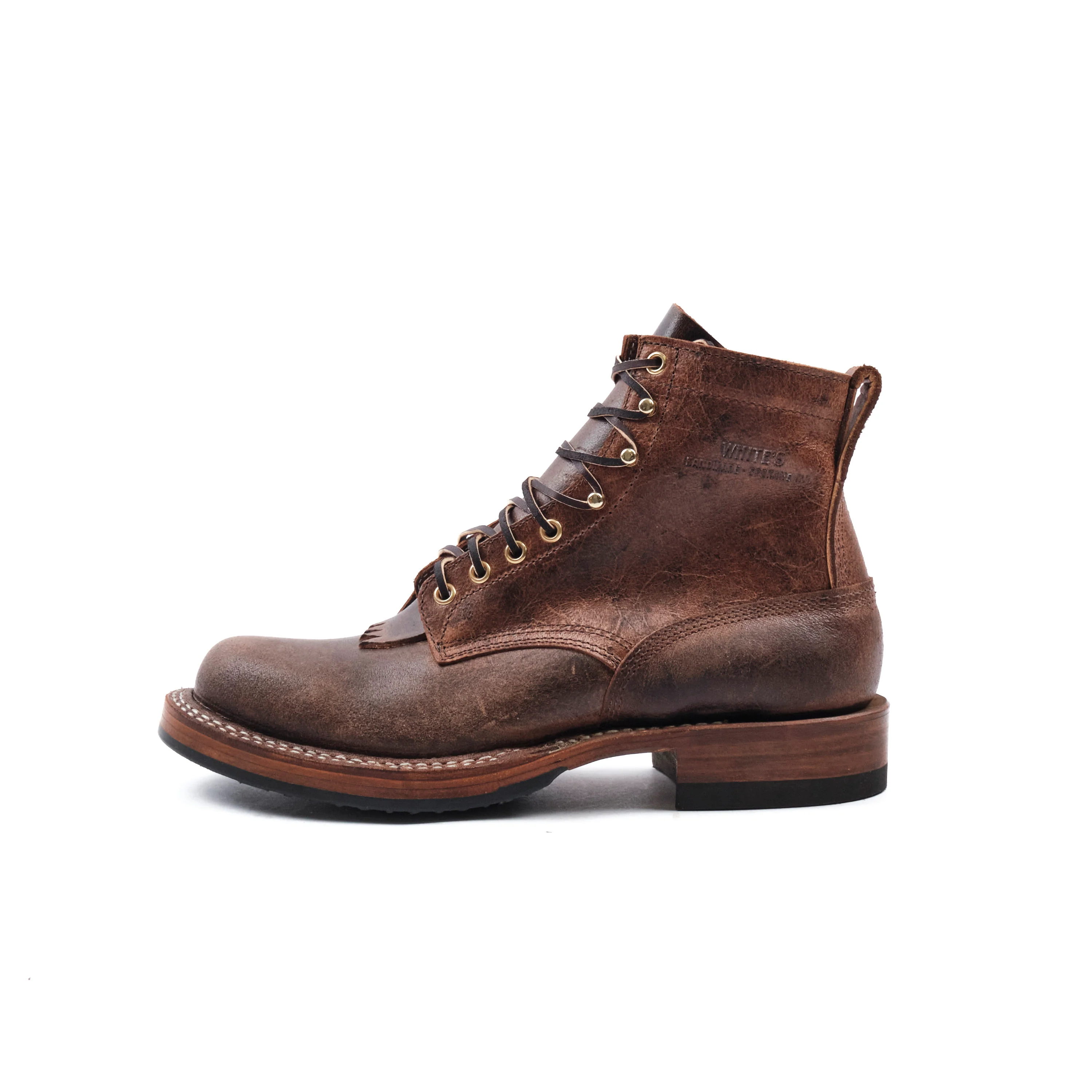 FREENOTE CLOTH X WHITE'S BOOTS - 55 LAST CRUISER BOOT - C.F. STEAD CRAZY COW - Image 4