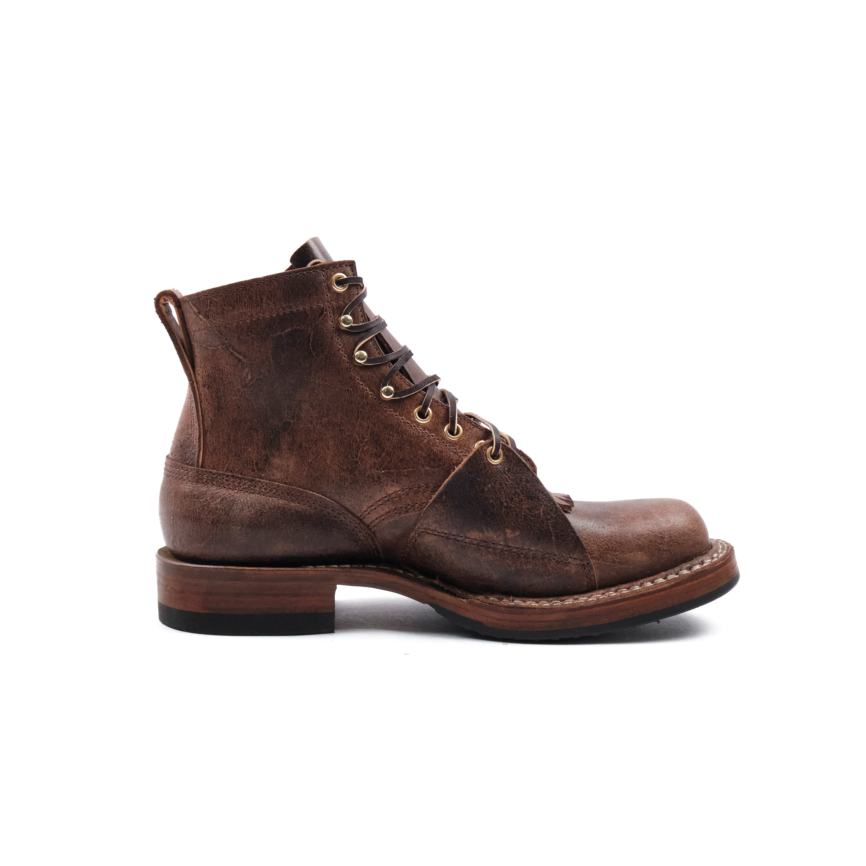 FREENOTE CLOTH X WHITE'S BOOTS - 55 LAST CRUISER BOOT - C.F. STEAD CRAZY COW - Image 7