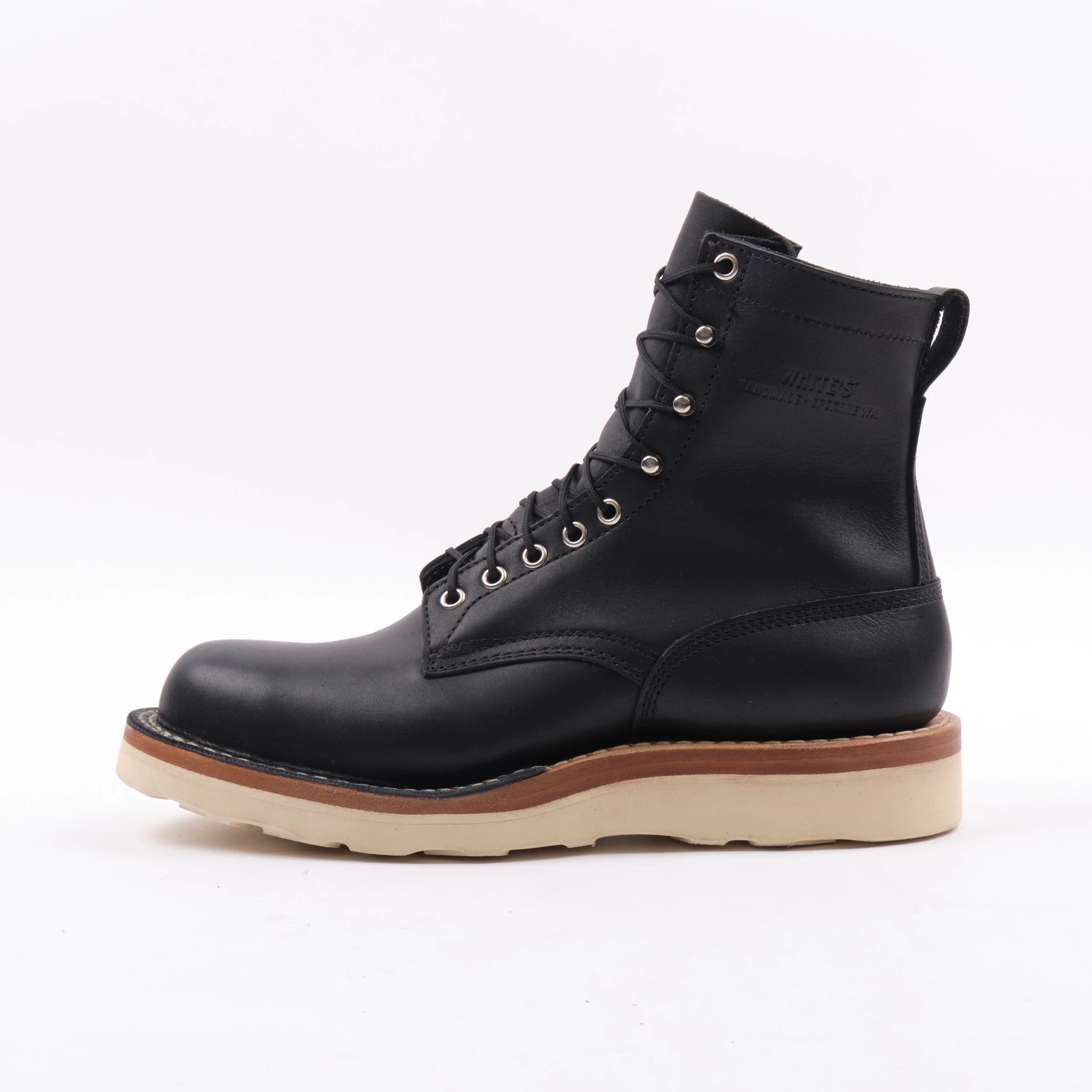 FREENOTE CLOTH X WHITE'S BOOTS - CENTENNIAL 8" - SEIDEL BLACK OIL TAN - Image 3
