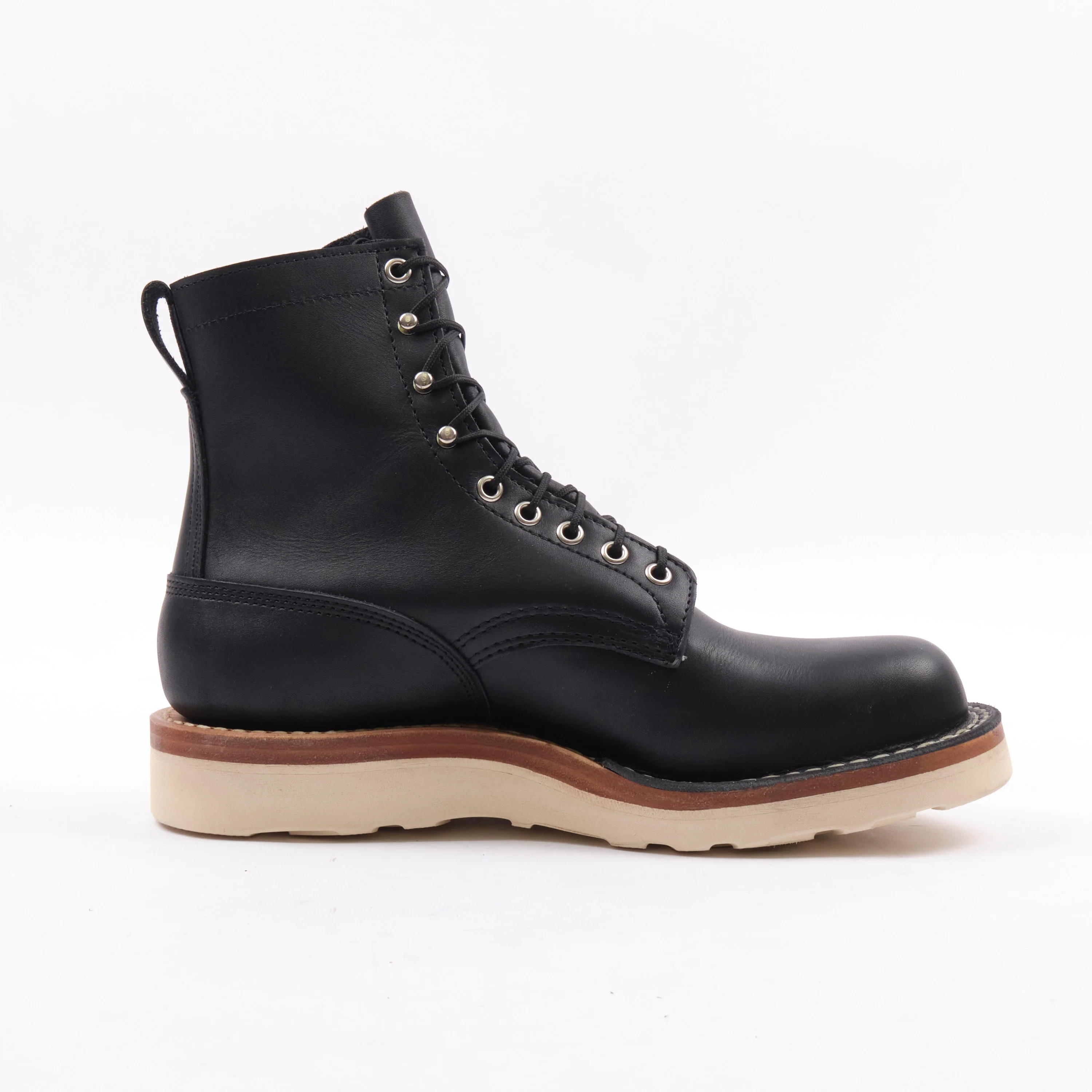 FREENOTE CLOTH X WHITE'S BOOTS - CENTENNIAL 8" - SEIDEL BLACK OIL TAN - Image 4