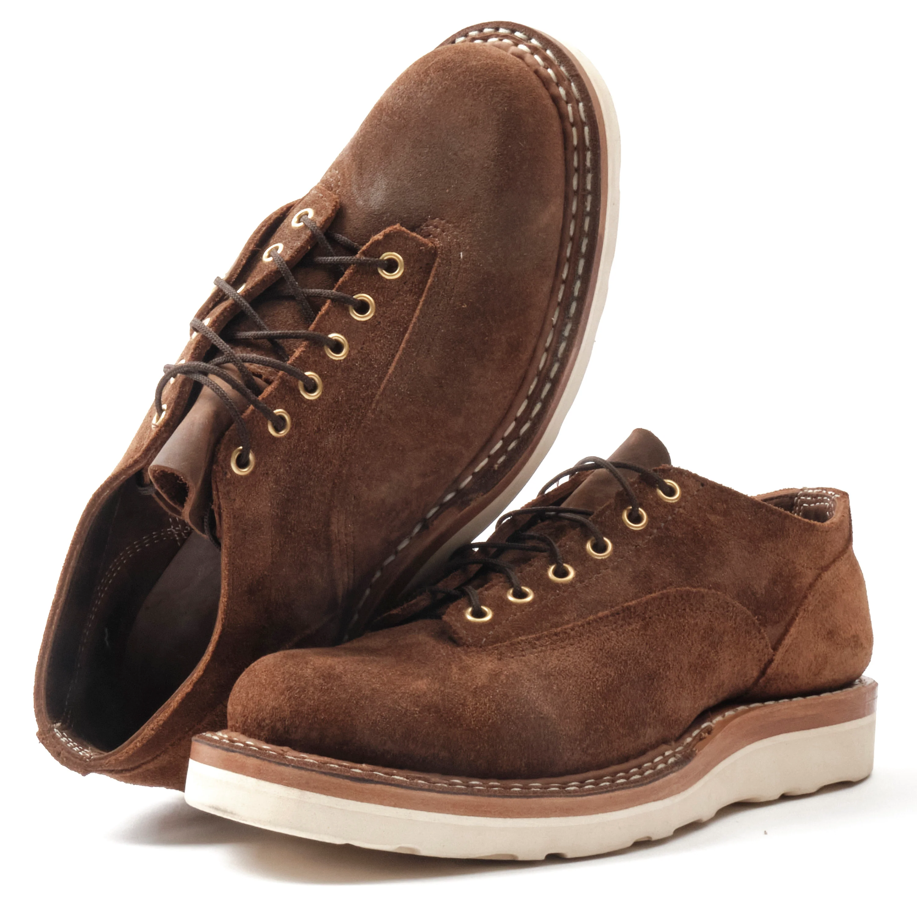 FREENOTE CLOTH X WHITE'S BOOTS - OXFORD LTT - DISTRESSED ROUGHOUT - Image 2