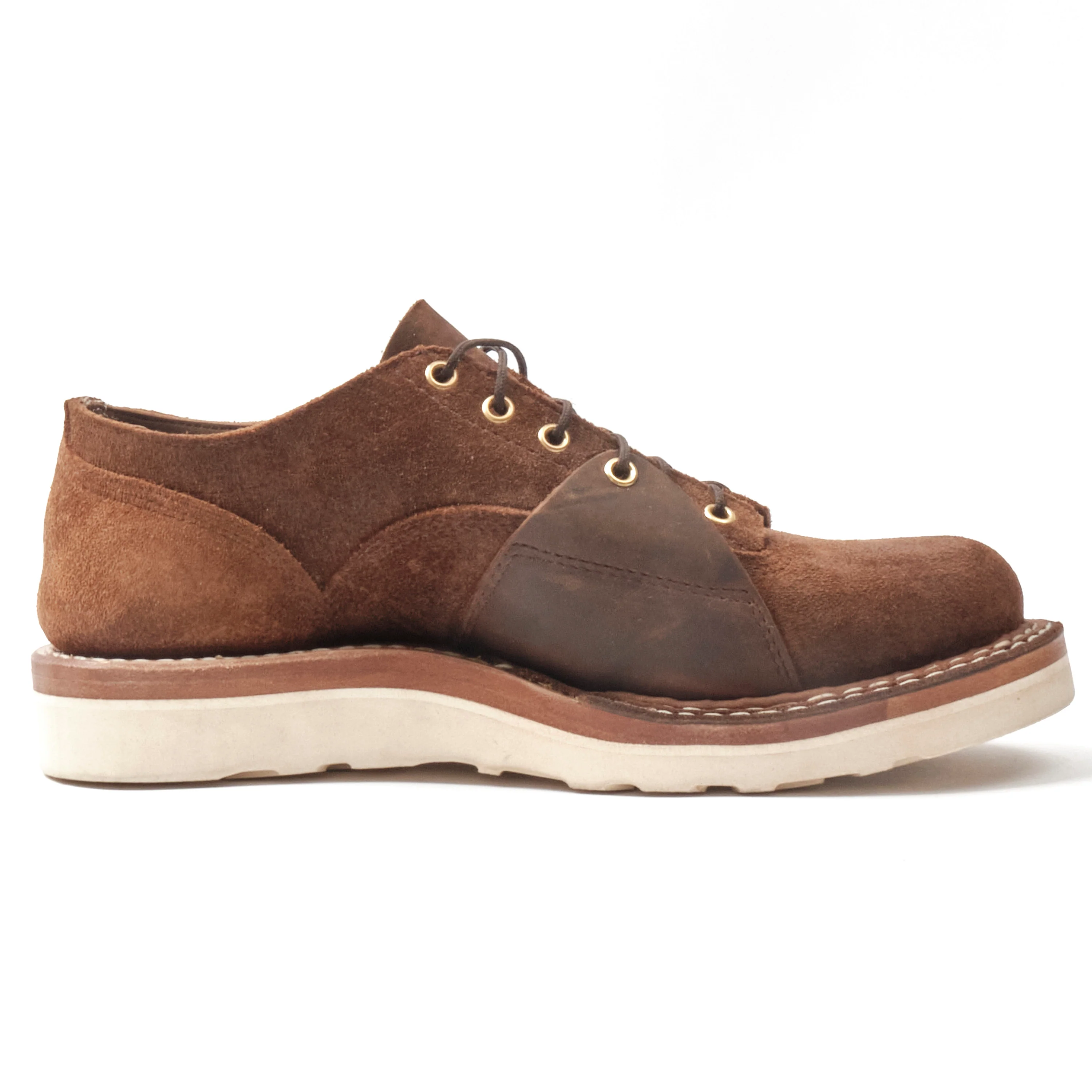 FREENOTE CLOTH X WHITE'S BOOTS - OXFORD LTT - DISTRESSED ROUGHOUT - Image 6