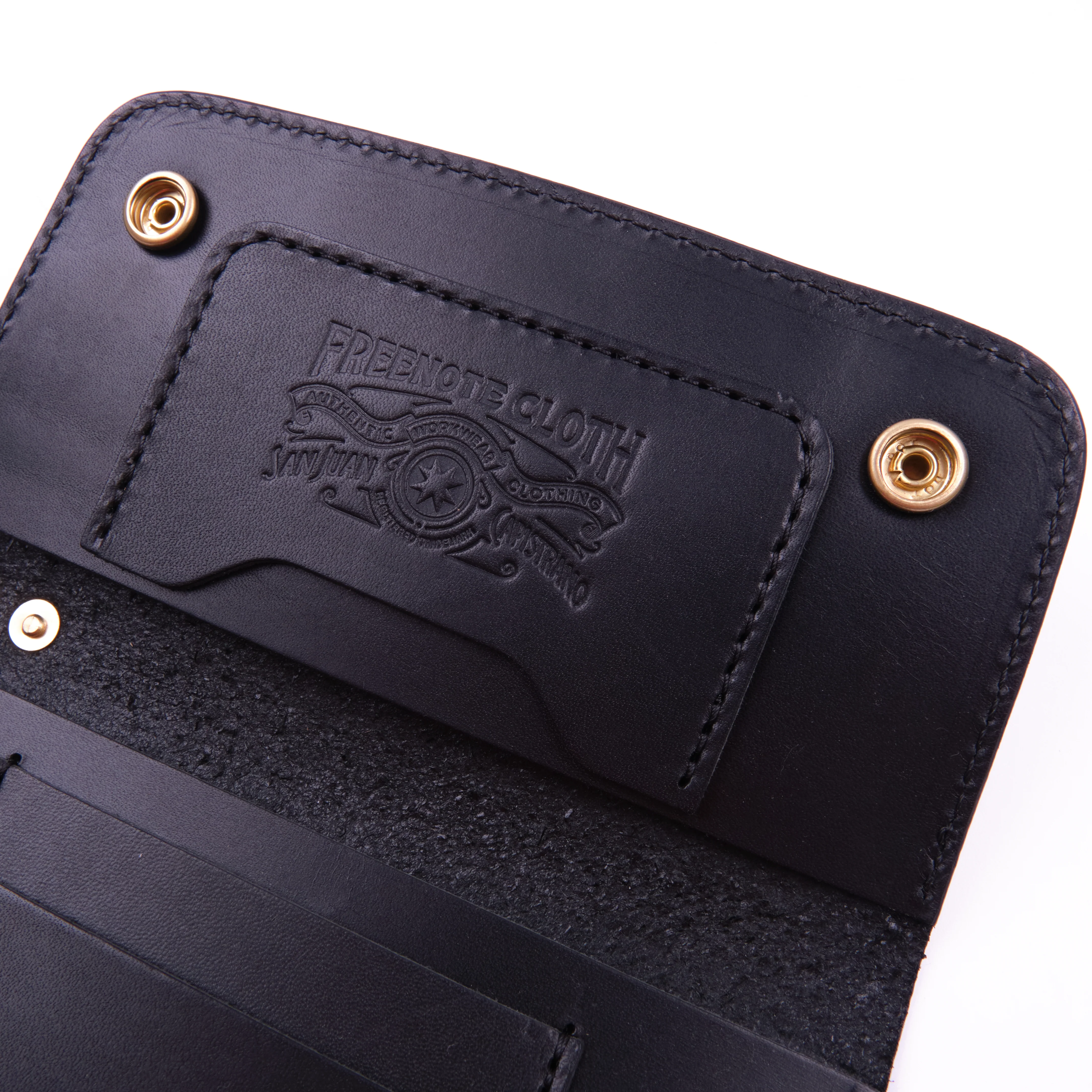 GOLDEN AGE SUPPLY CO. - BLACK TRUCKER WALLET - Image 4