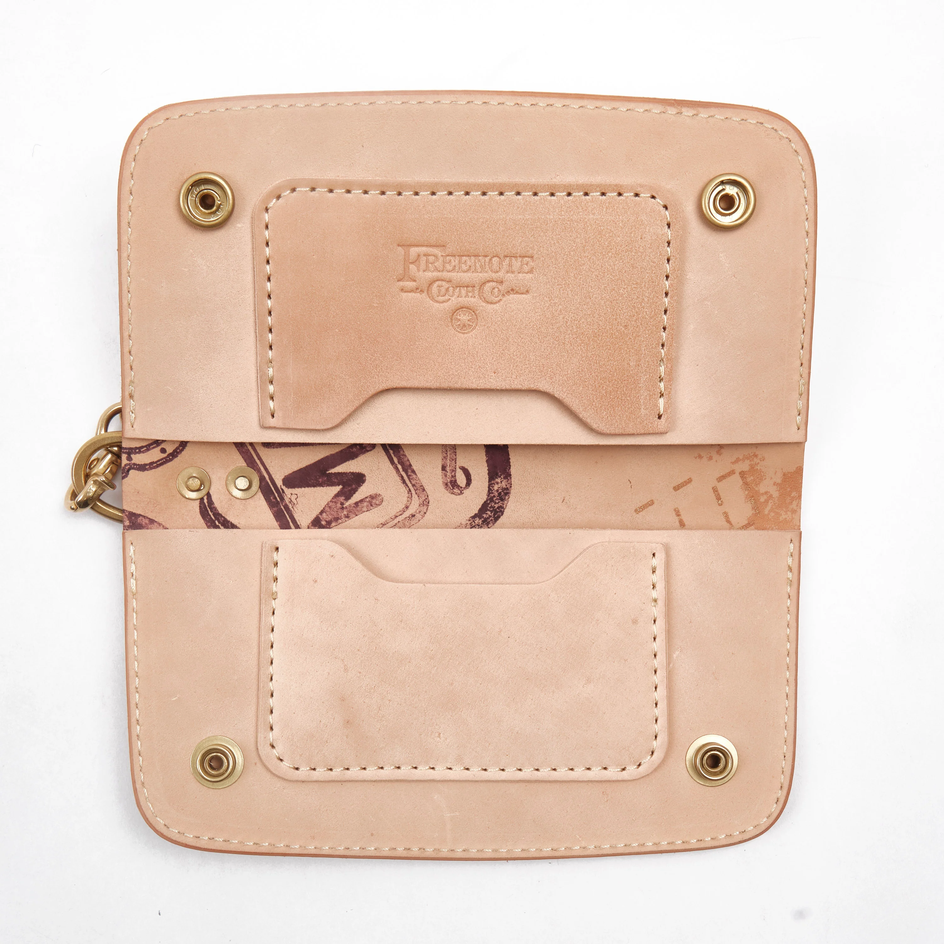 GOLDEN AGE SUPPLY CO. - MARYAM SHELL CORDOVAN UNGLAZED NATURAL - TRUCKER WALLET - Image 2