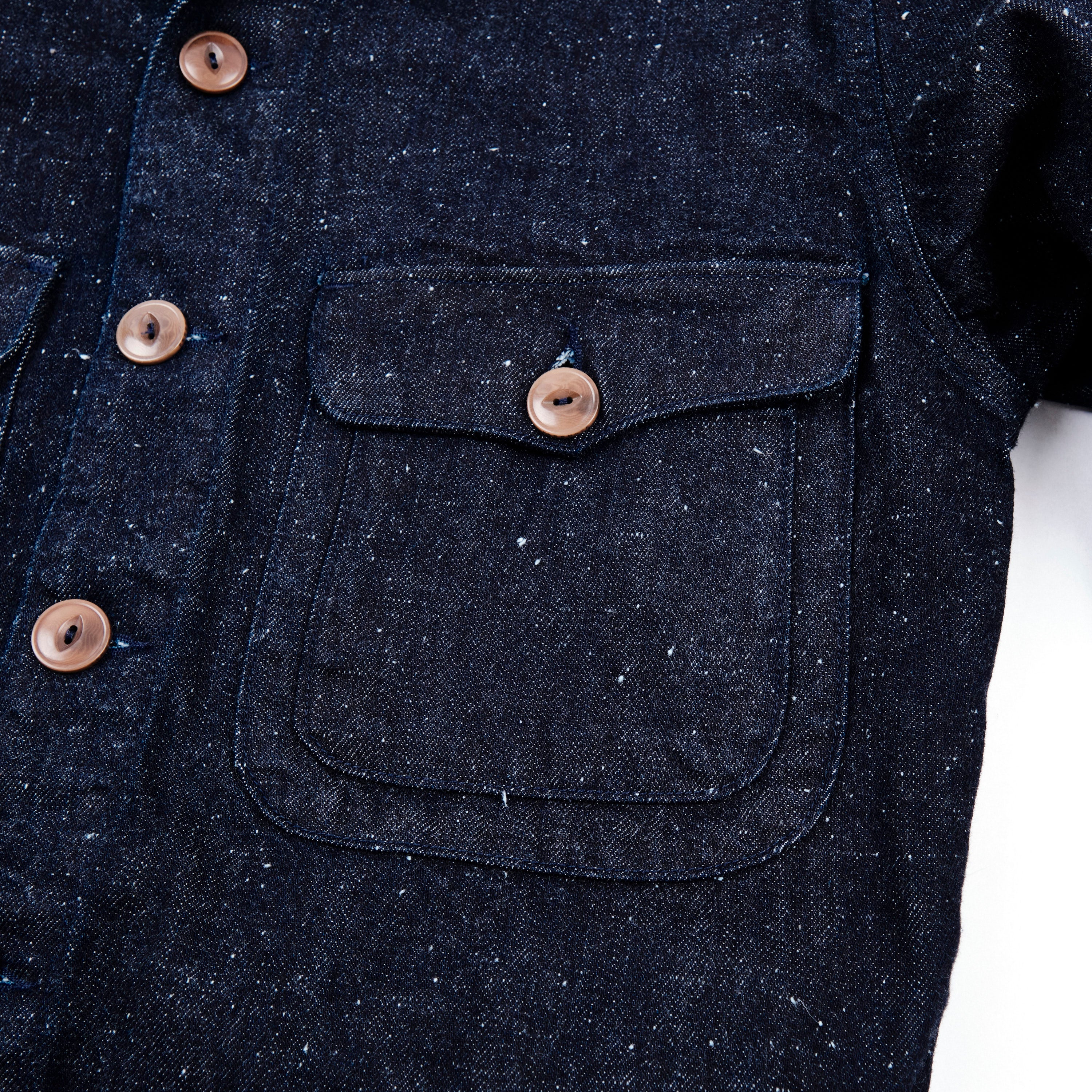 Grafton Jacket 11 Ounce Fleck Denim - Image 4