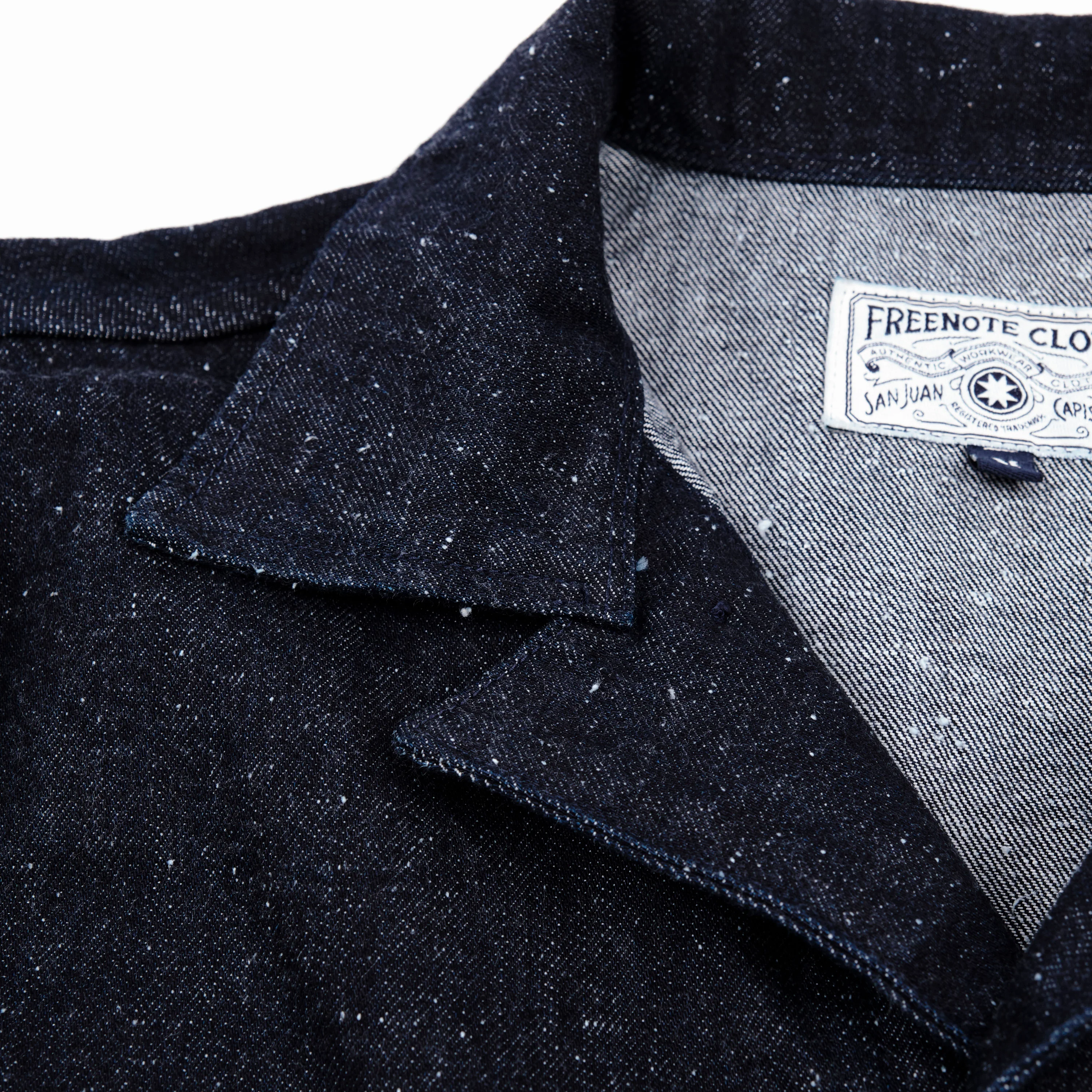 Grafton Jacket 11 Ounce Fleck Denim - Image 7