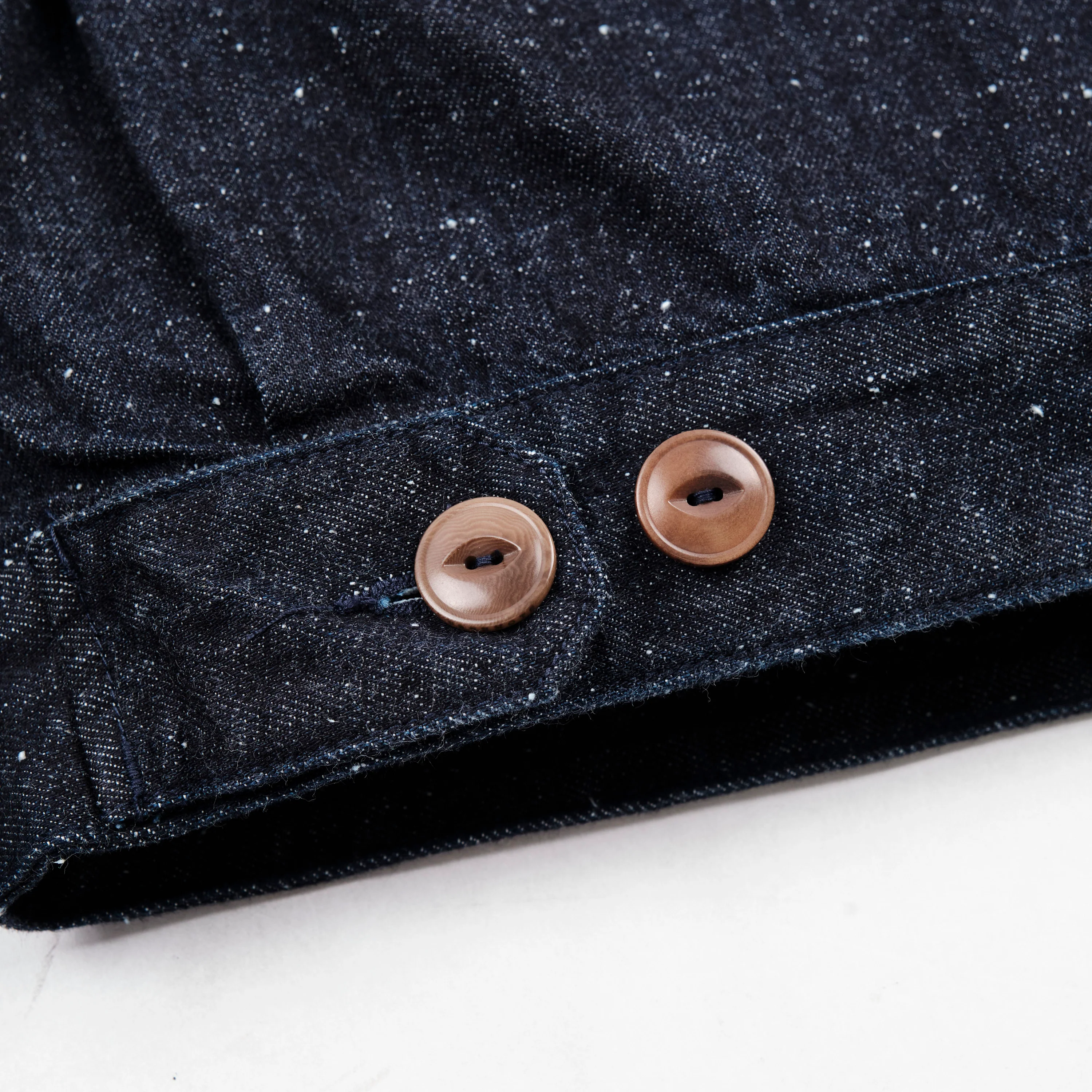 Grafton Jacket 11 Ounce Fleck Denim - Image 8
