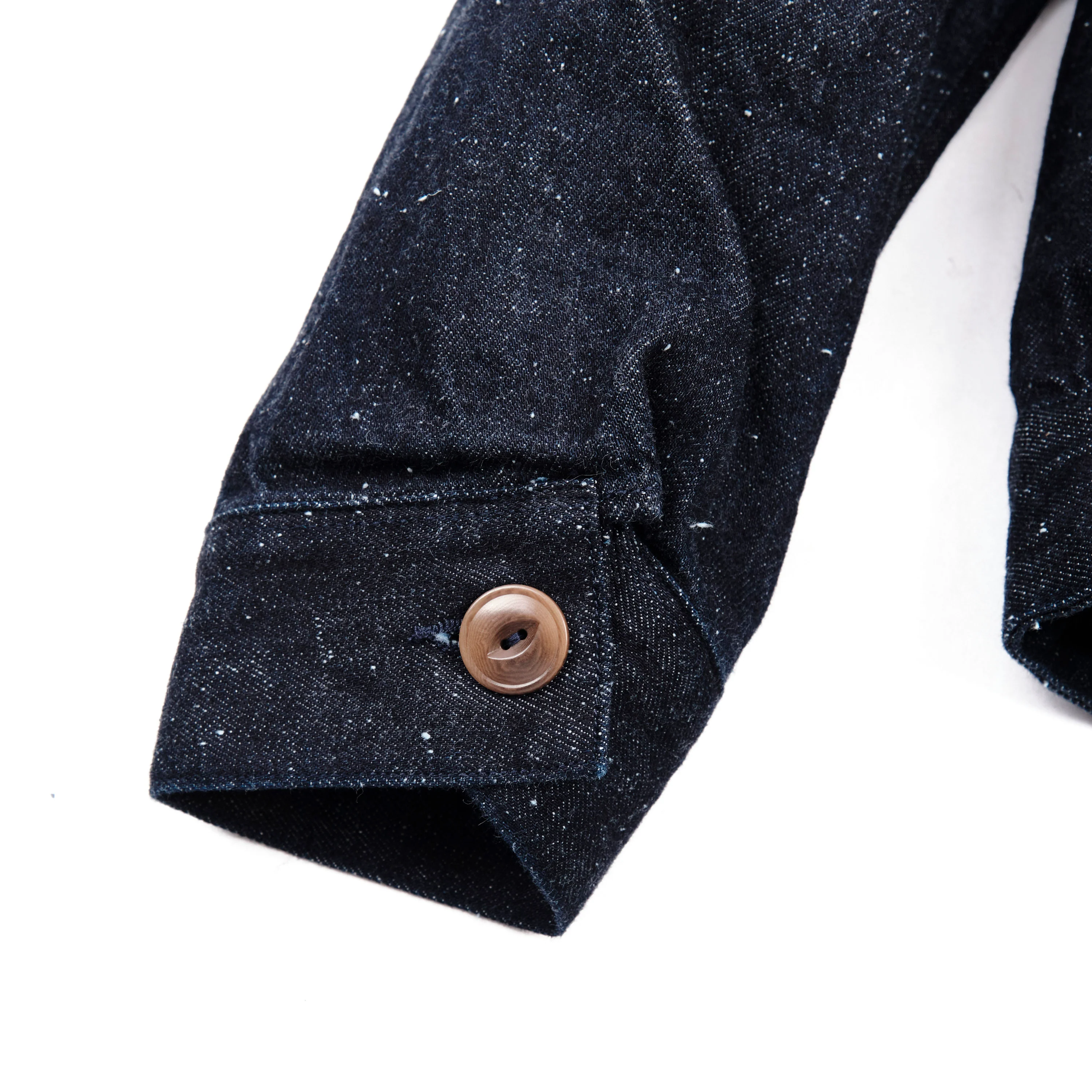 Grafton Jacket 11 Ounce Fleck Denim - Image 9