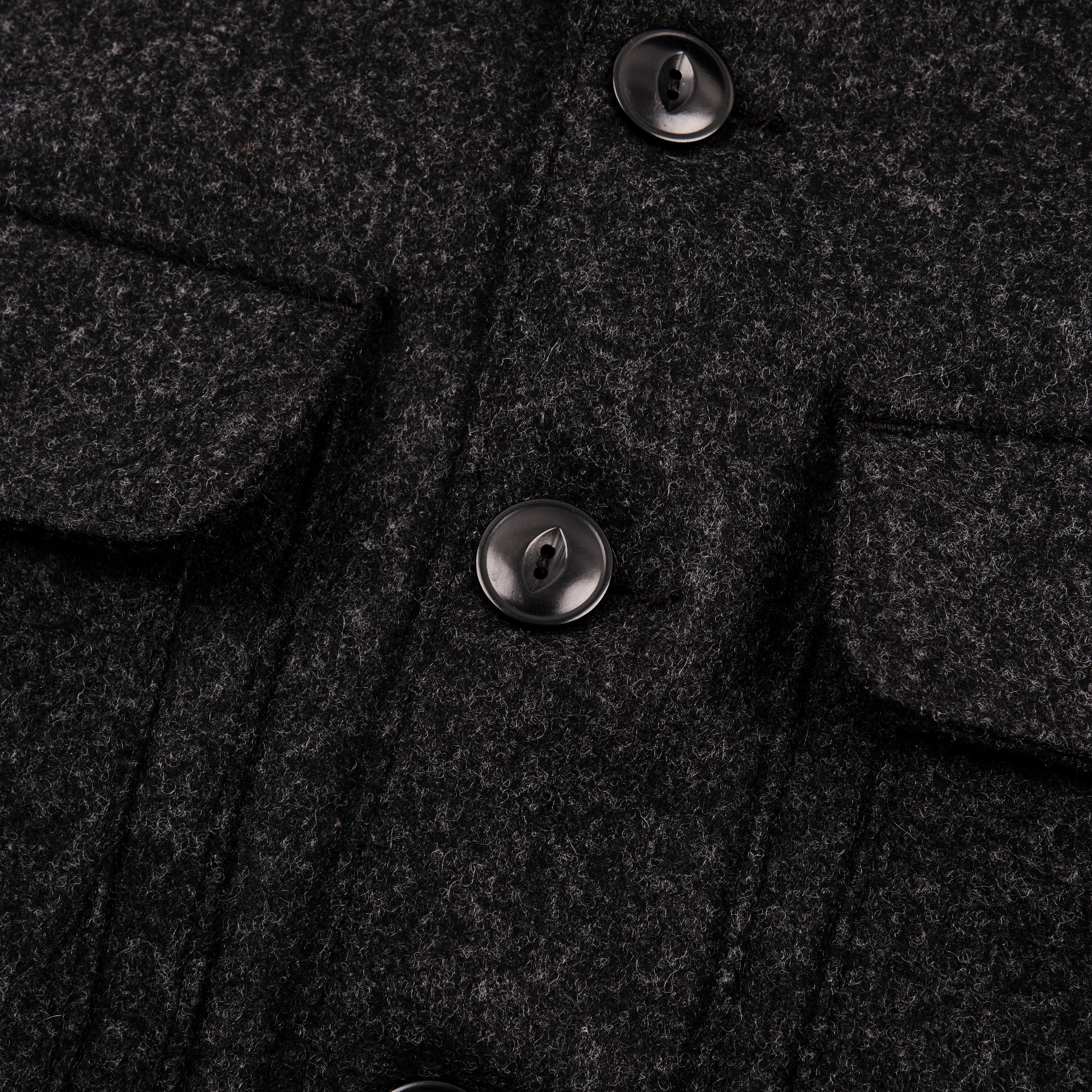 Grafton Jacket Black Wool - Image 6
