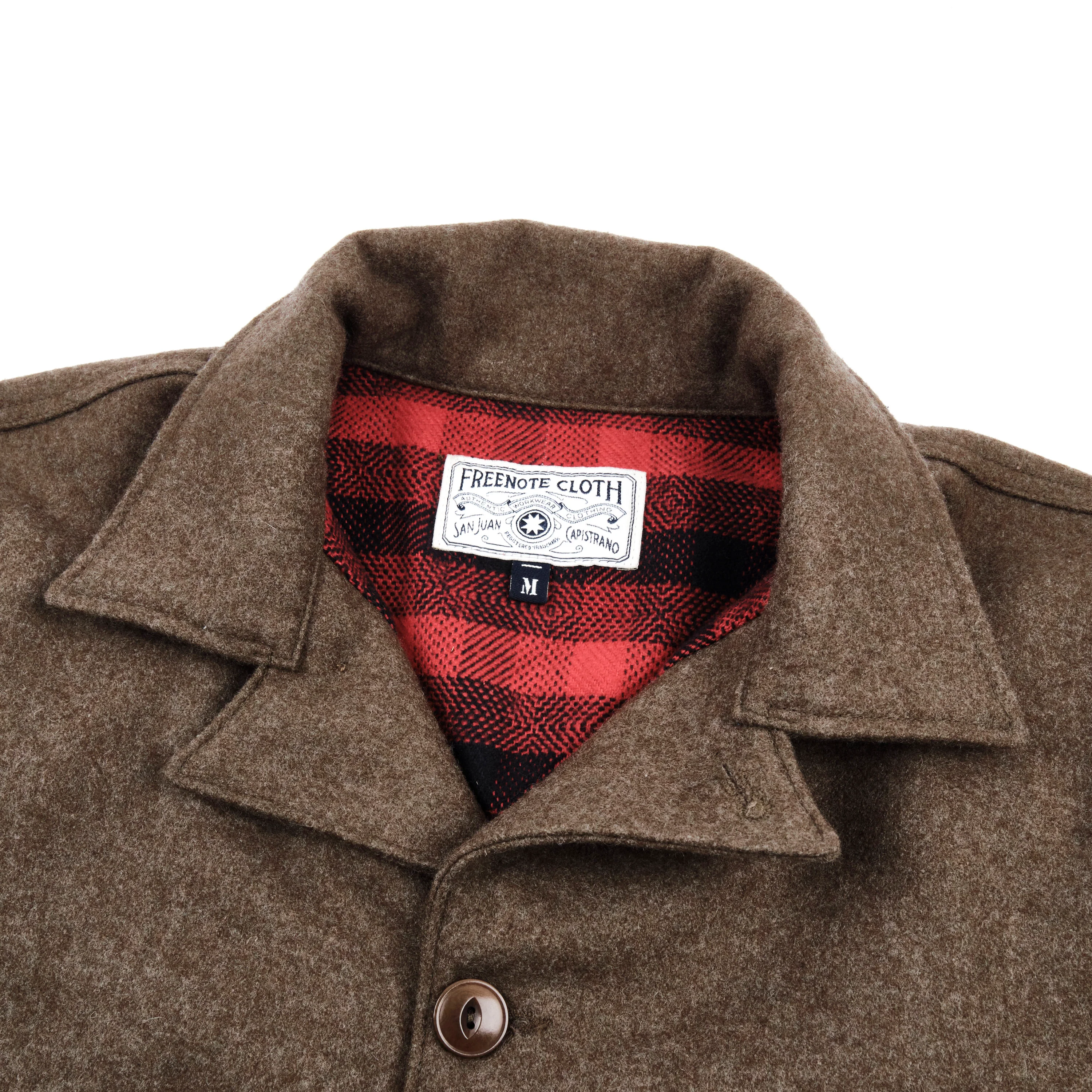 Grafton Jacket Brown Wool - Image 3