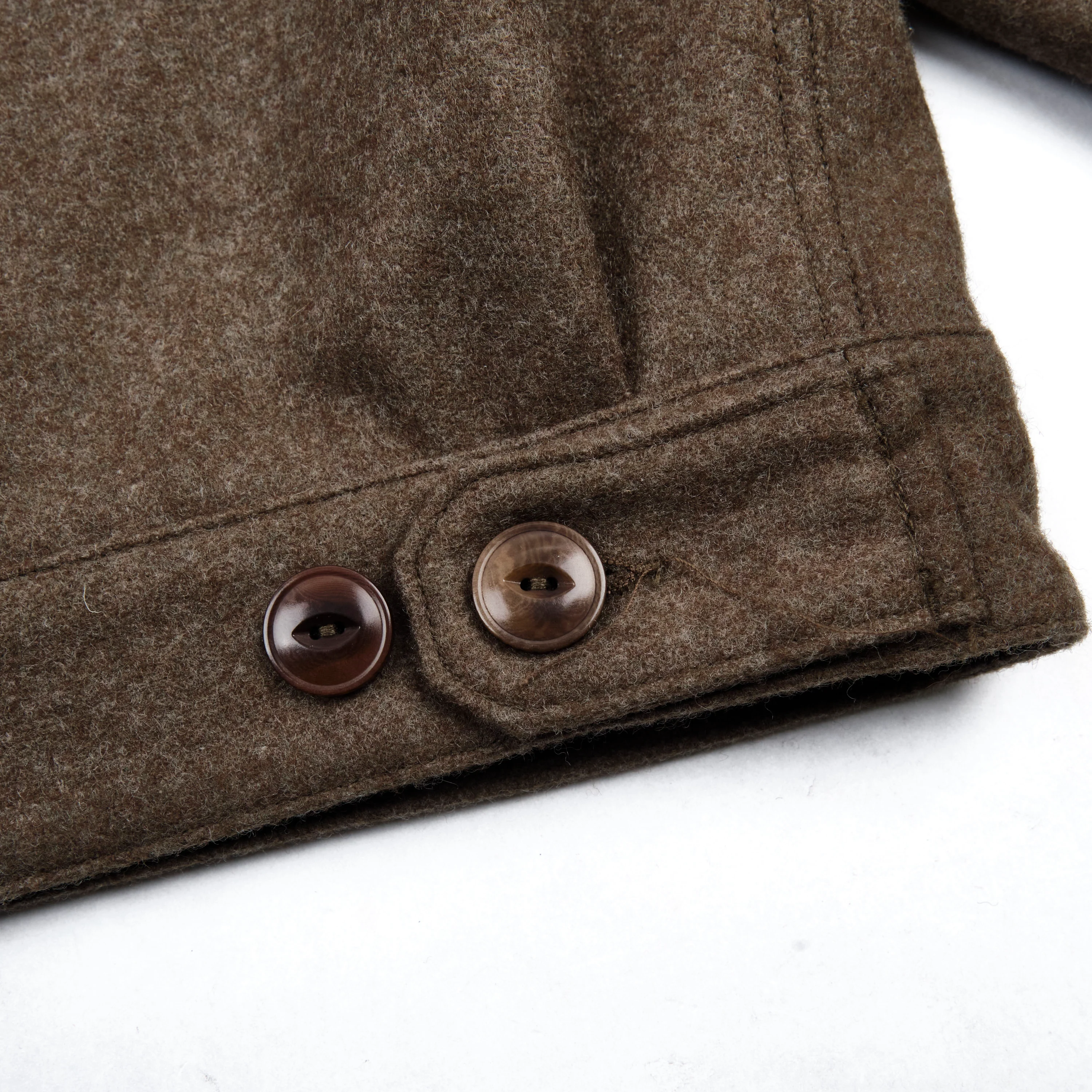 Grafton Jacket Brown Wool - Image 7
