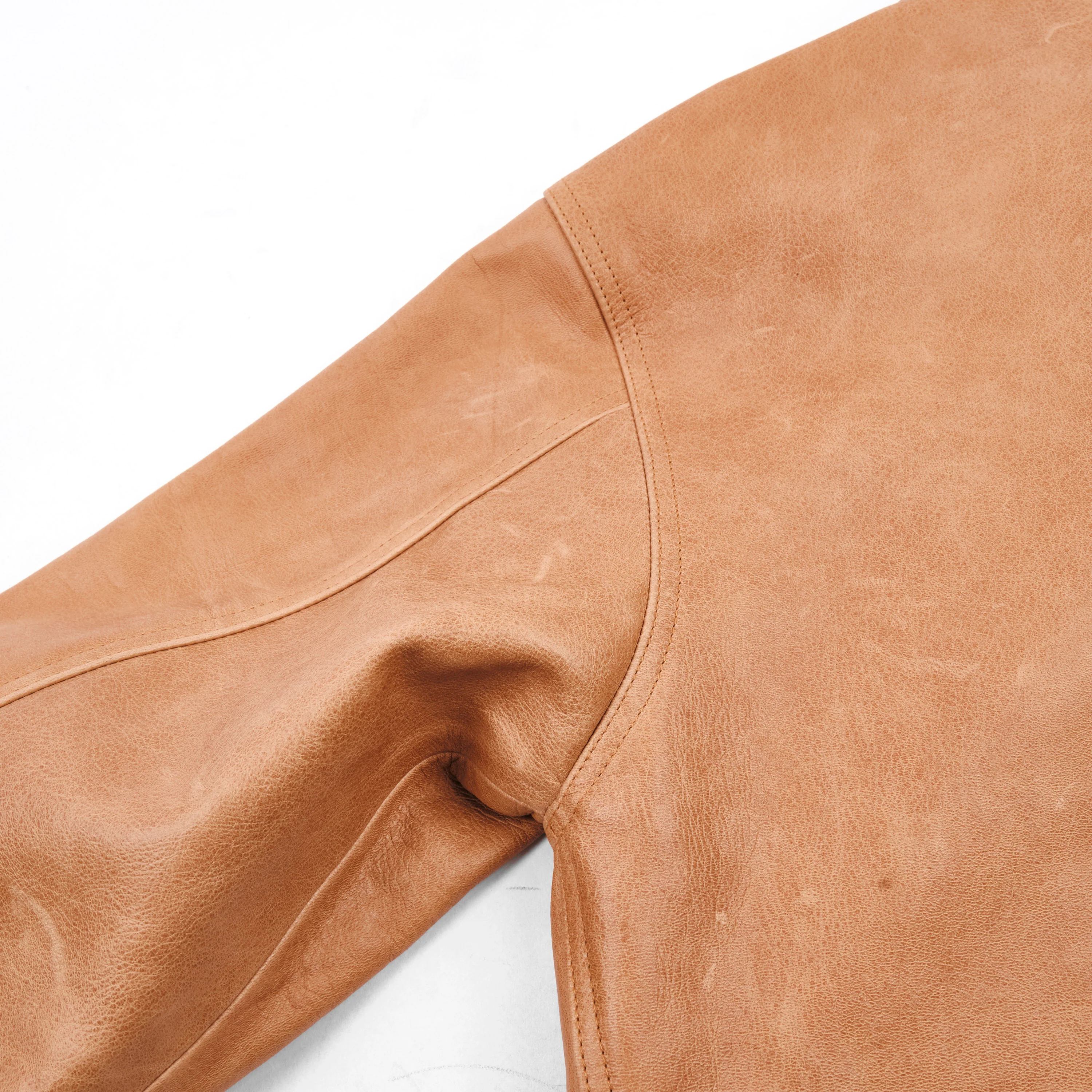 Grafton Jacket Tan Horsehide - Image 12