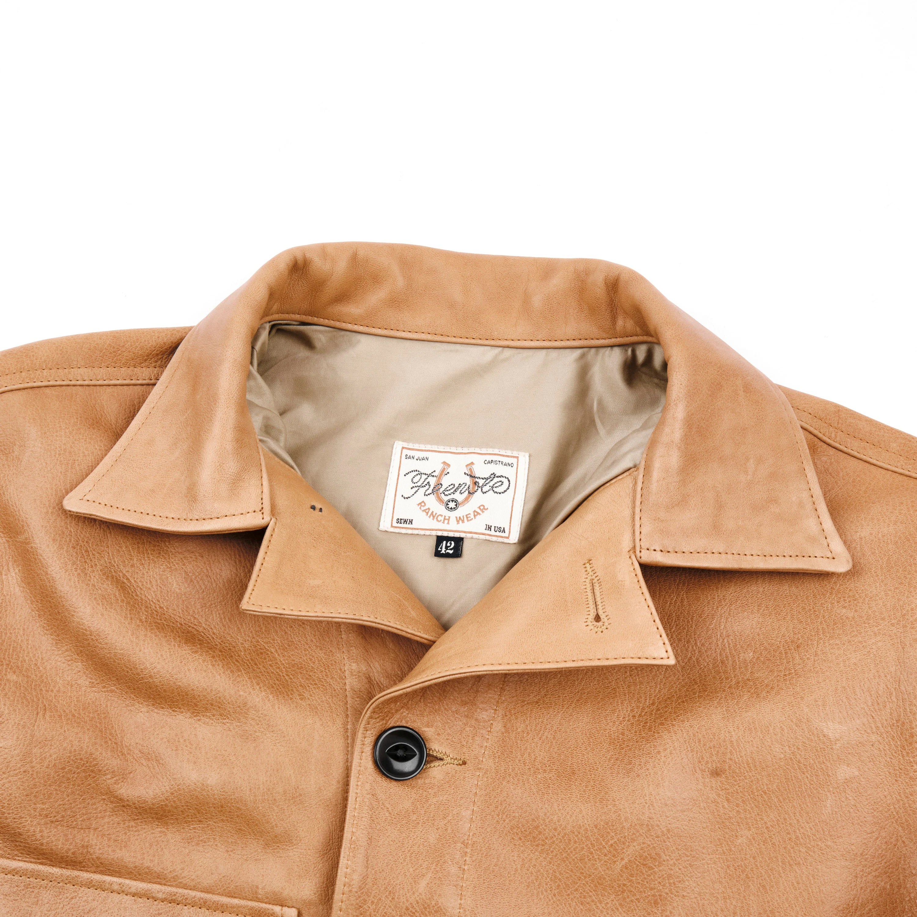 Grafton Jacket Tan Horsehide - Image 2