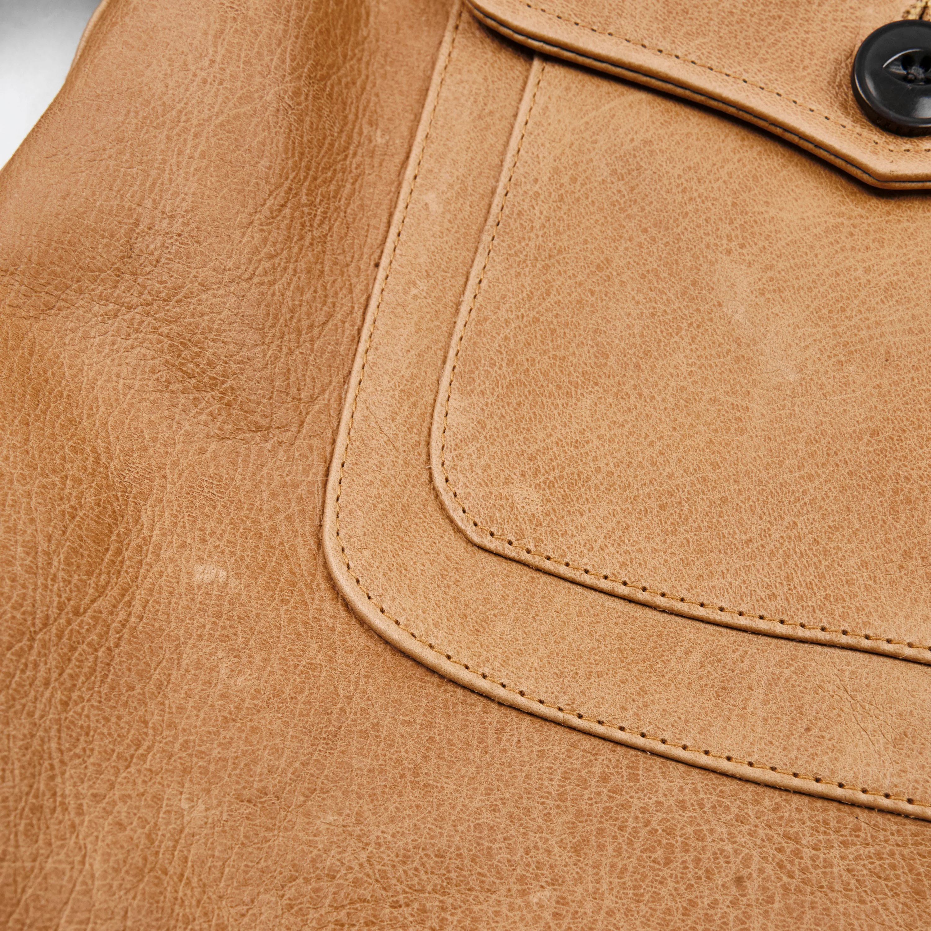 Grafton Jacket Tan Horsehide - Image 5