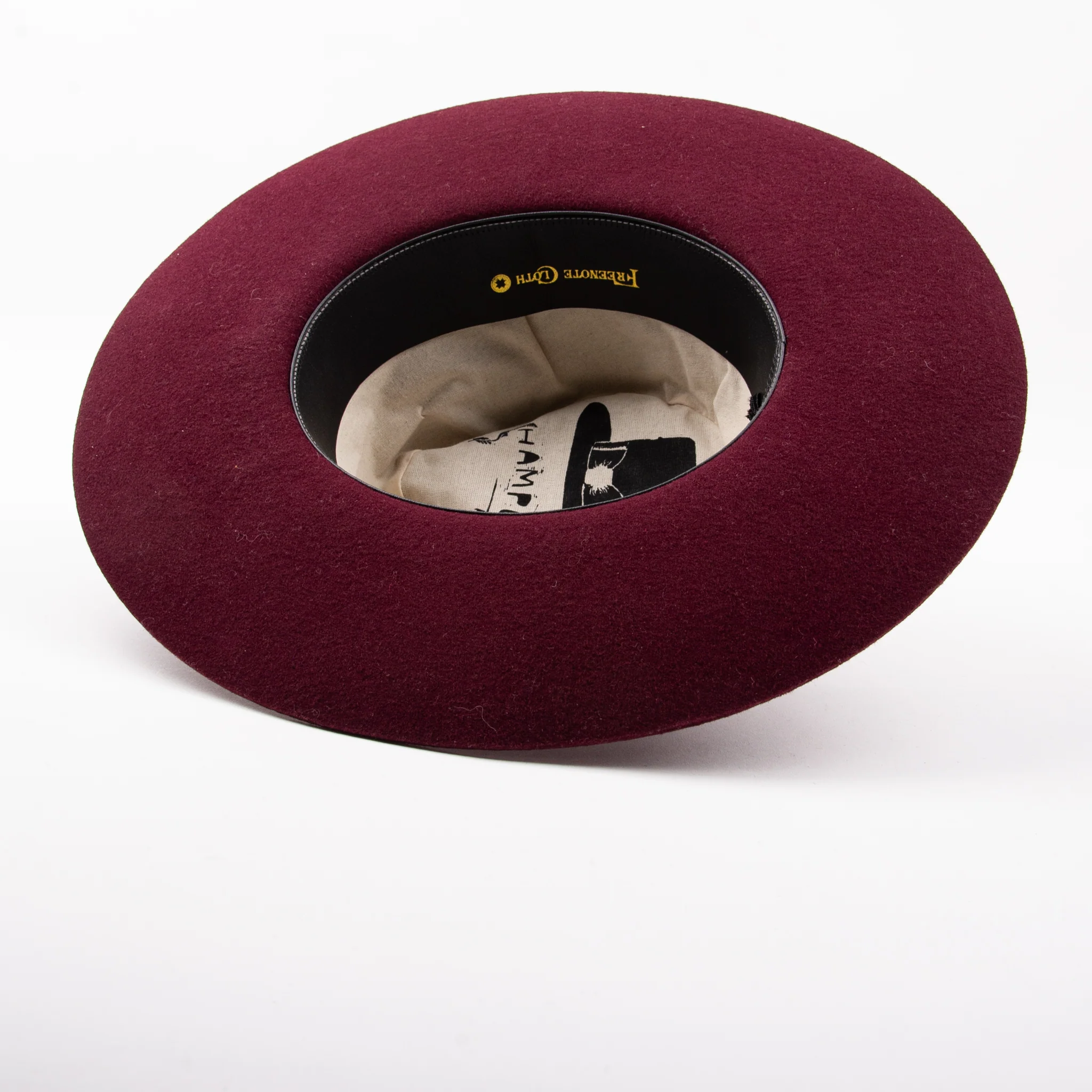 Hampui Teardop Hat <span> Maroon <span> - Image 5
