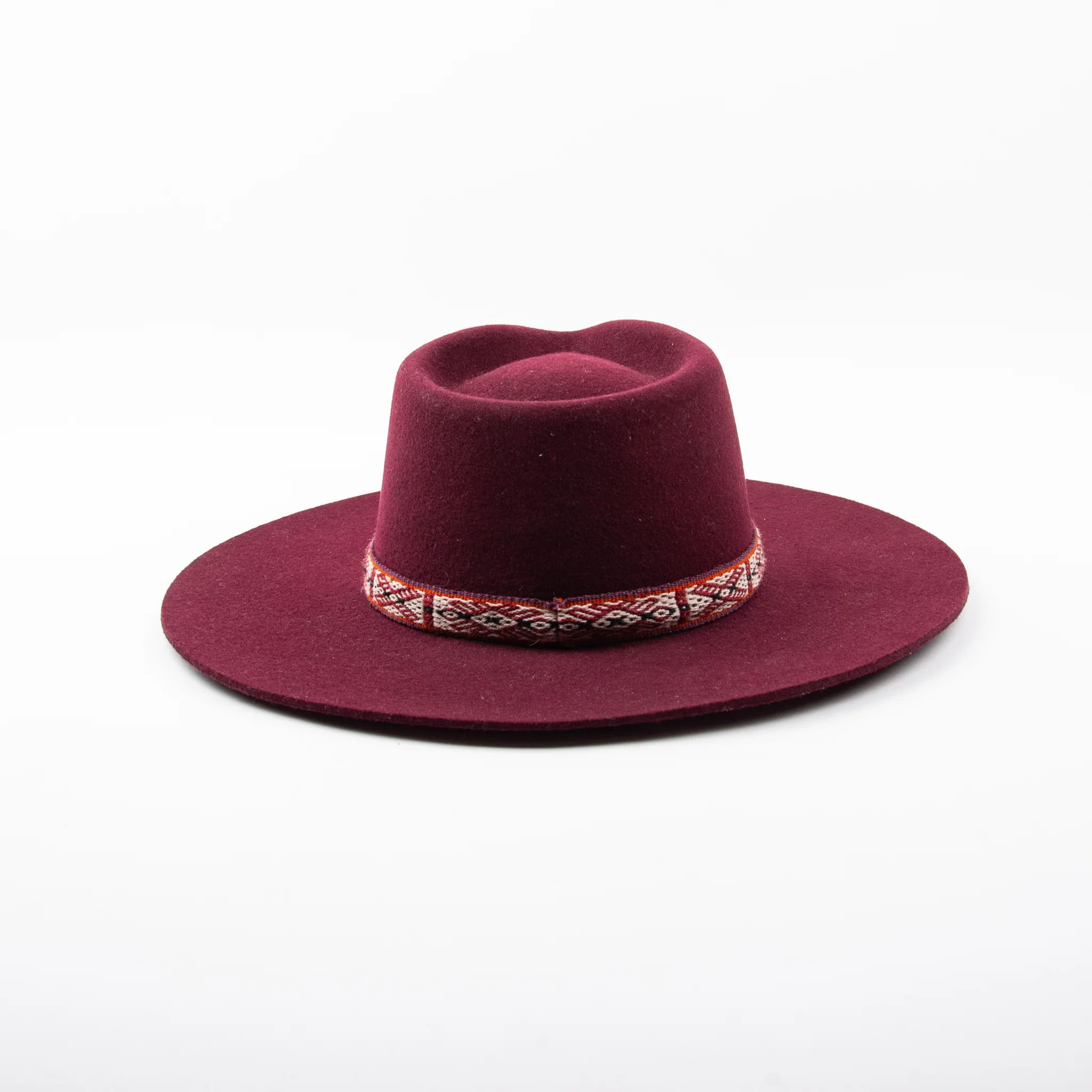 Hampui Teardop Hat <span> Maroon <span> - Image 6