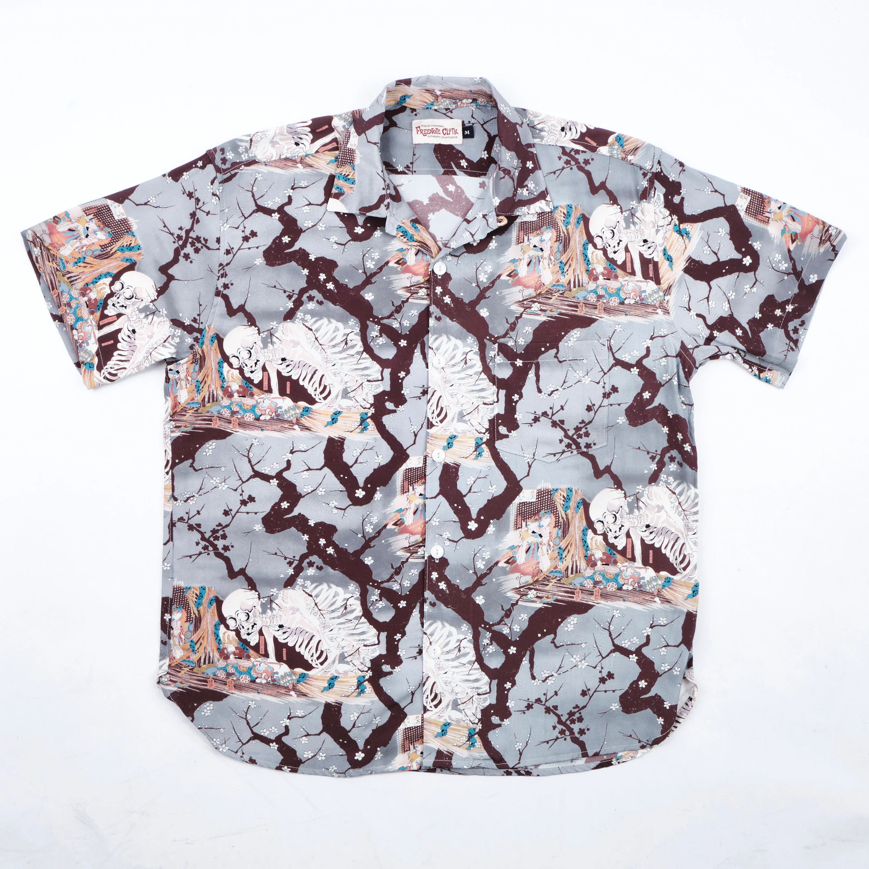 Hawaiian Light Blue Skeleton