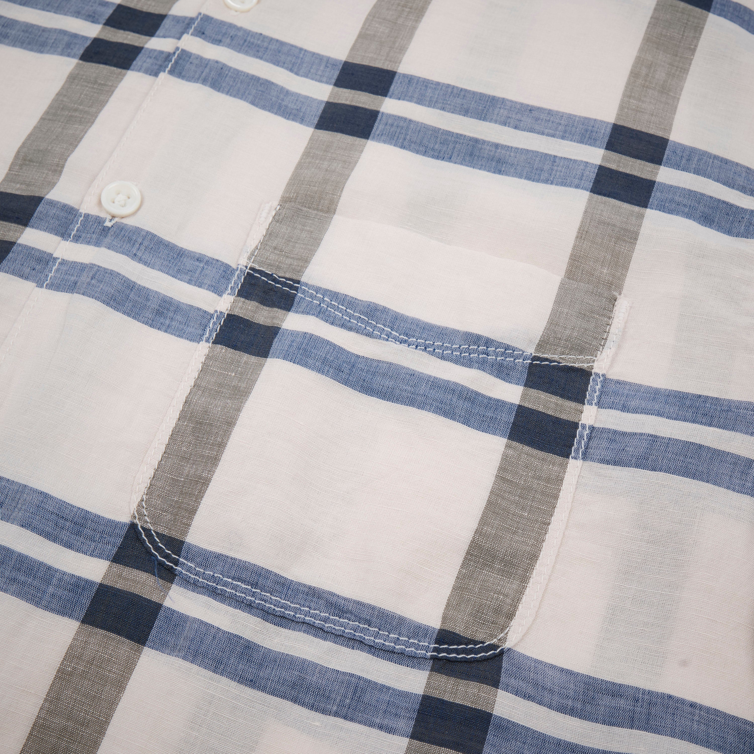 Hawaiian LS Chalk Plaid - Image 5