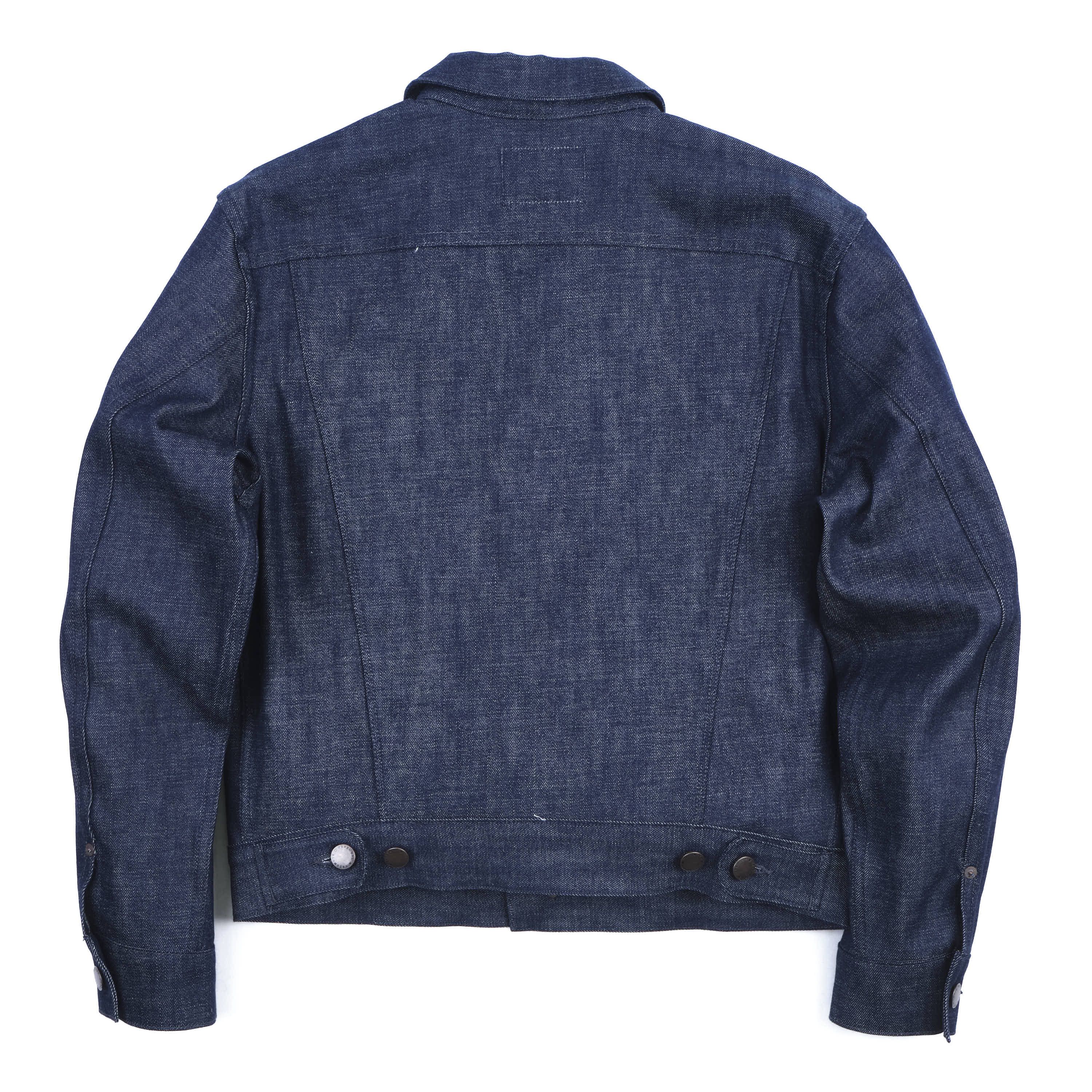 High Low 11 Ounce Memphis Blue Denim Jacket - Image 13