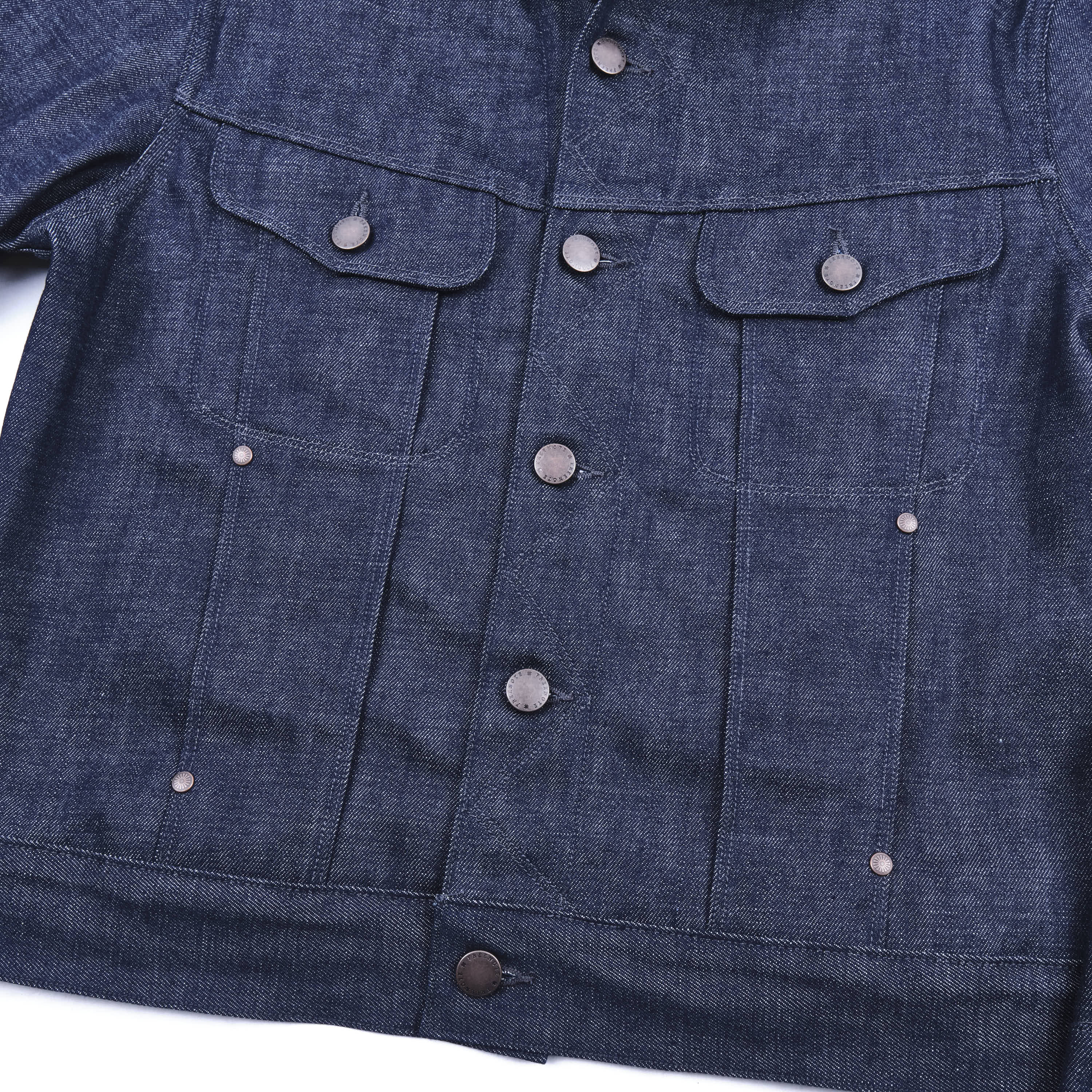 High Low 11 Ounce Memphis Blue Denim Jacket - Image 4