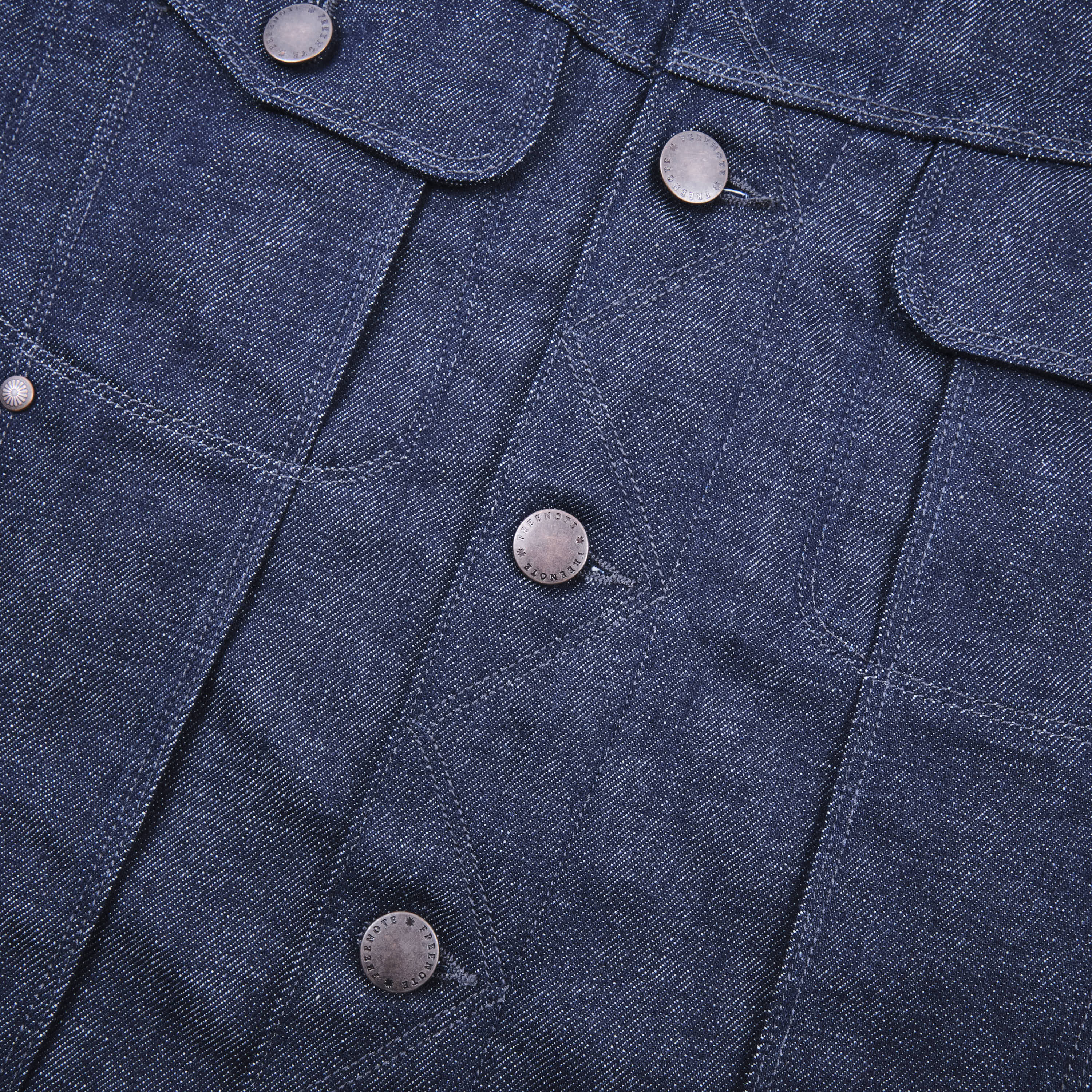 High Low 11 Ounce Memphis Blue Denim Jacket - Image 8