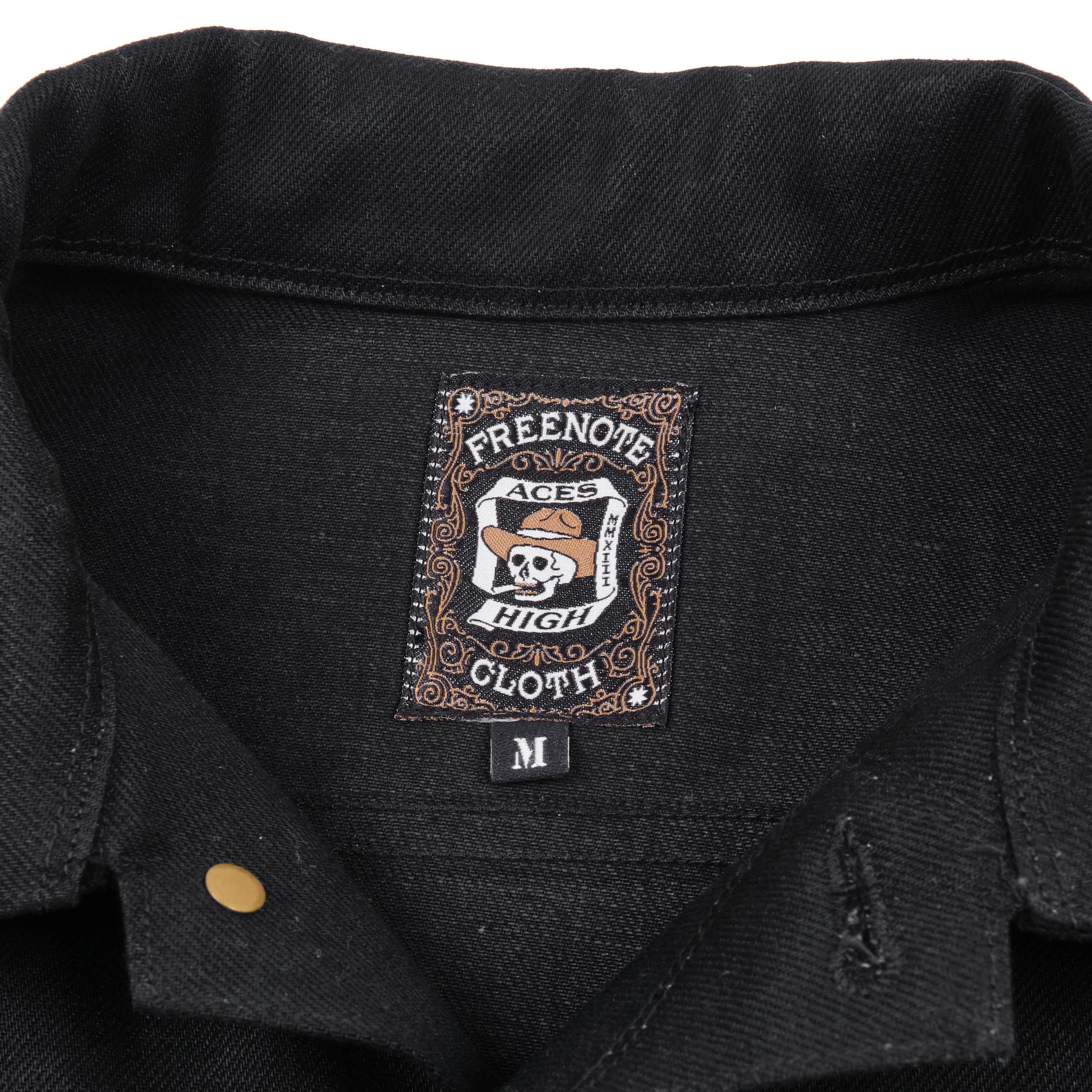 High Low 14 Ounce Black Denim - Image 10