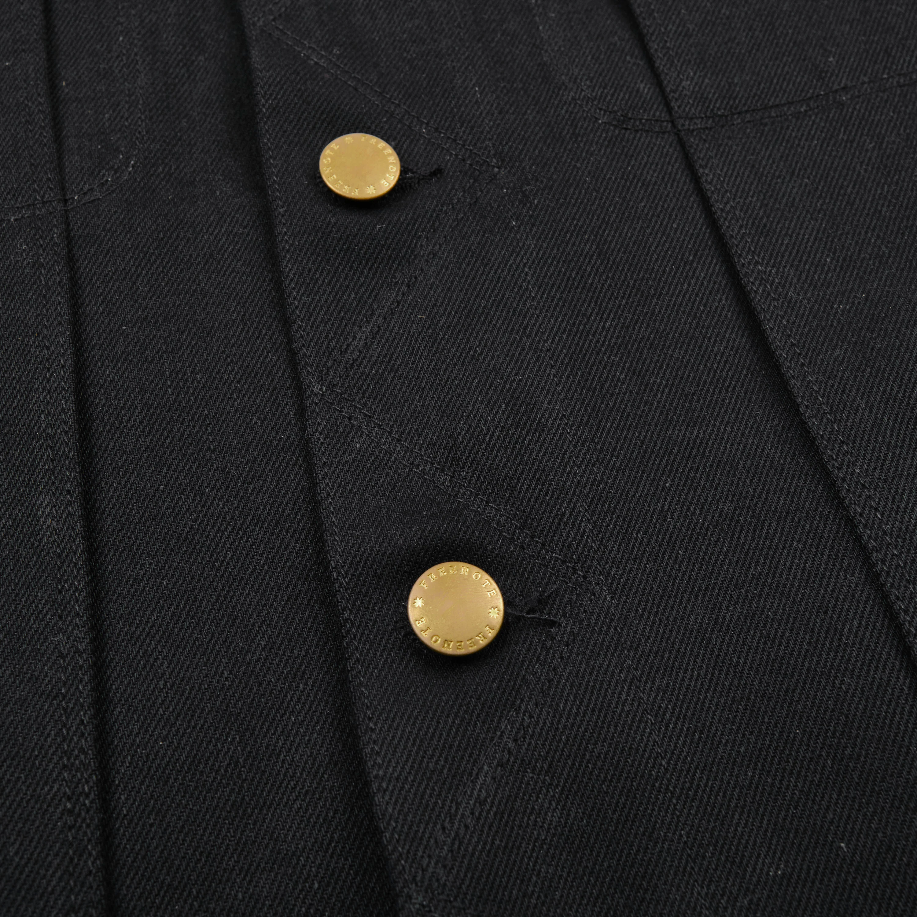 High Low 14 Ounce Black Denim - Image 11