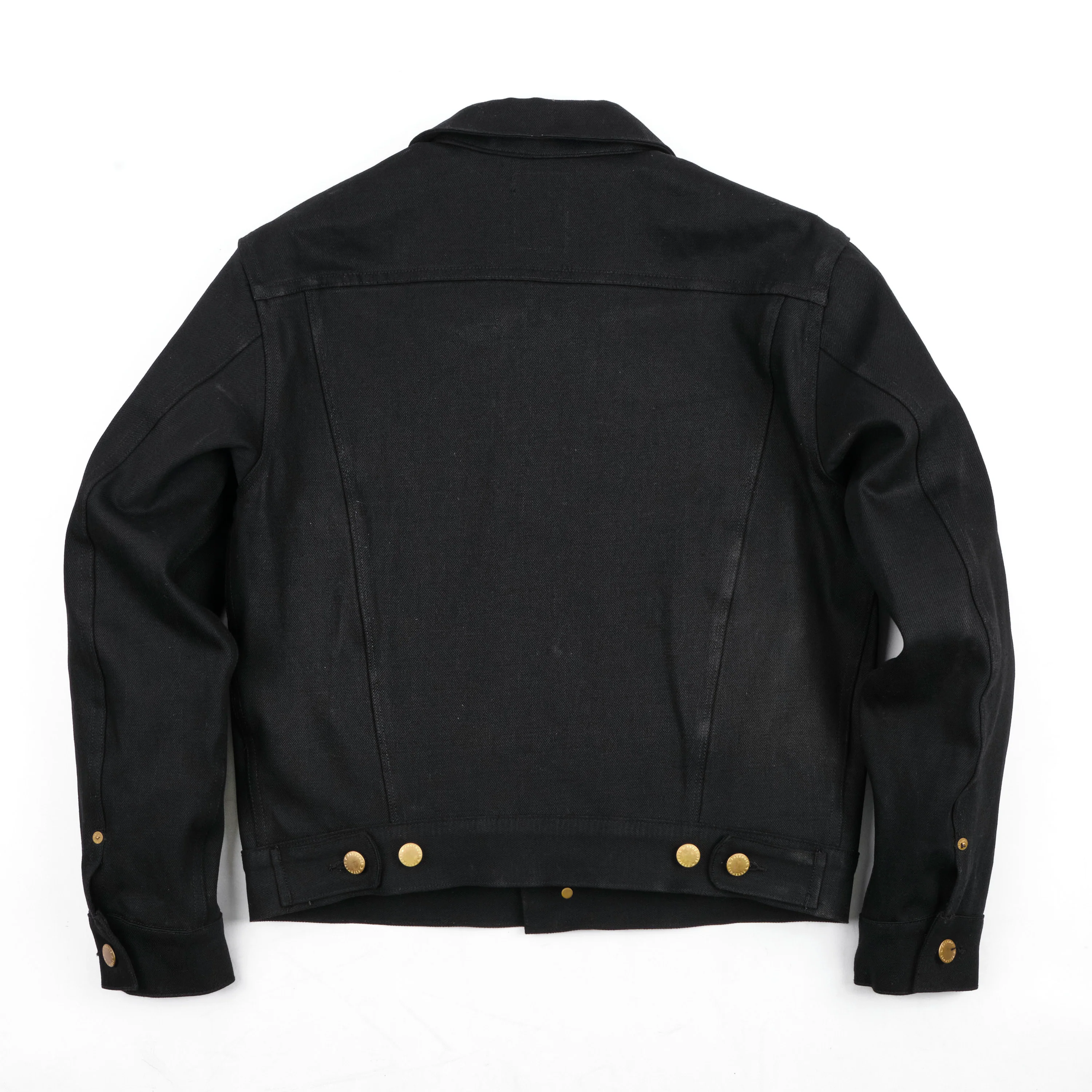 High Low 14 Ounce Black Denim - Image 17