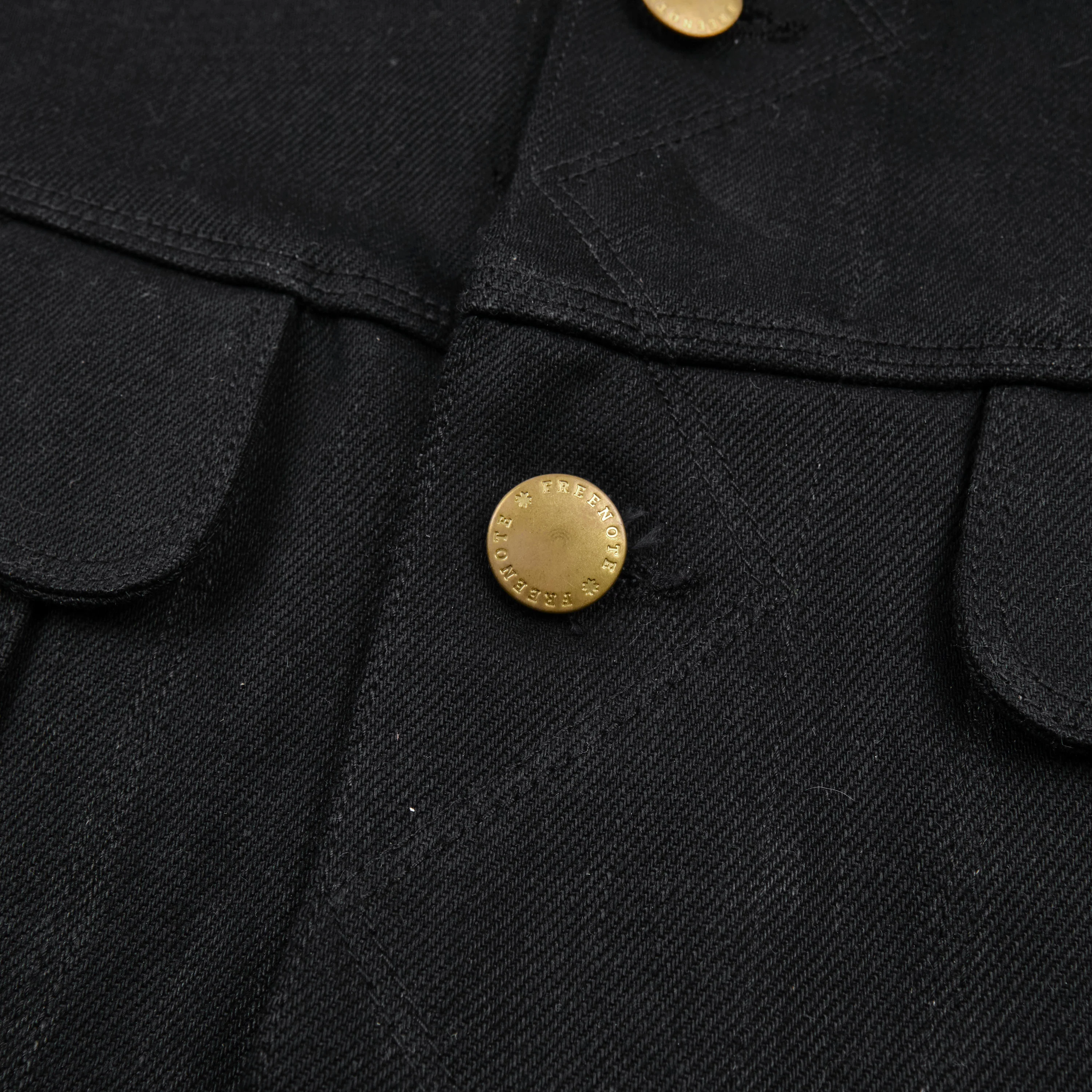 High Low 14 Ounce Black Denim - Image 5