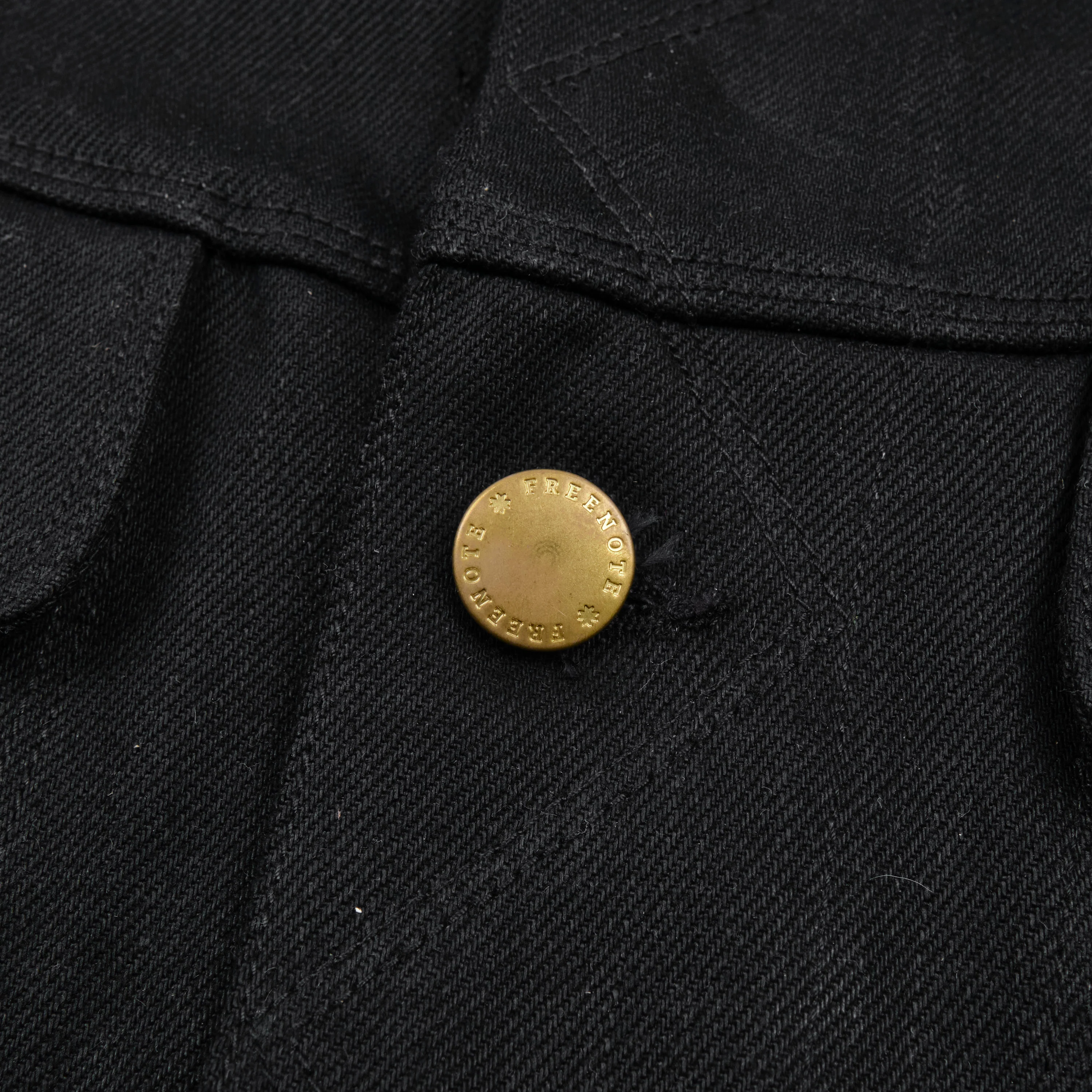 High Low 14 Ounce Black Denim - Image 6