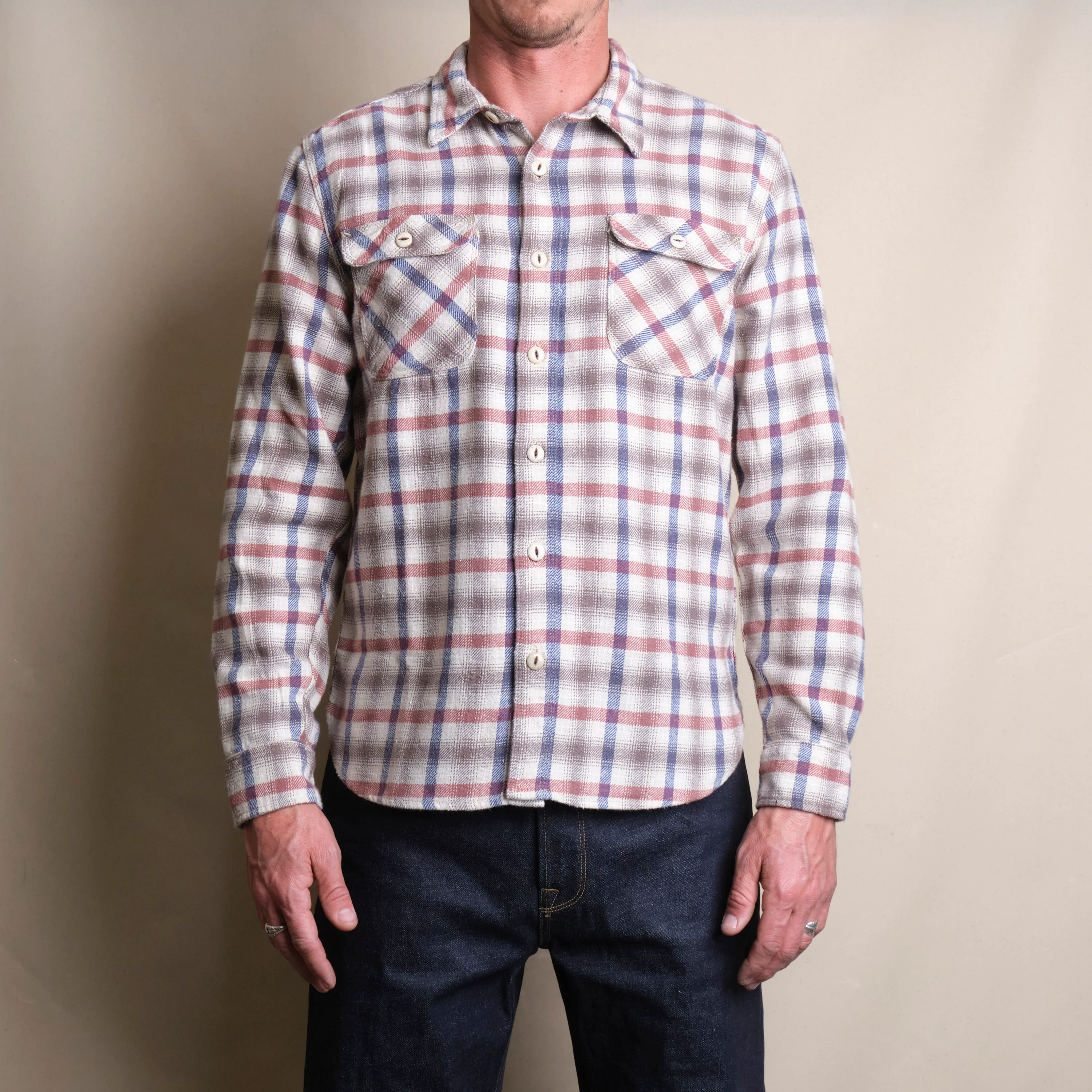 Jepson Cream Plaid - Image 2