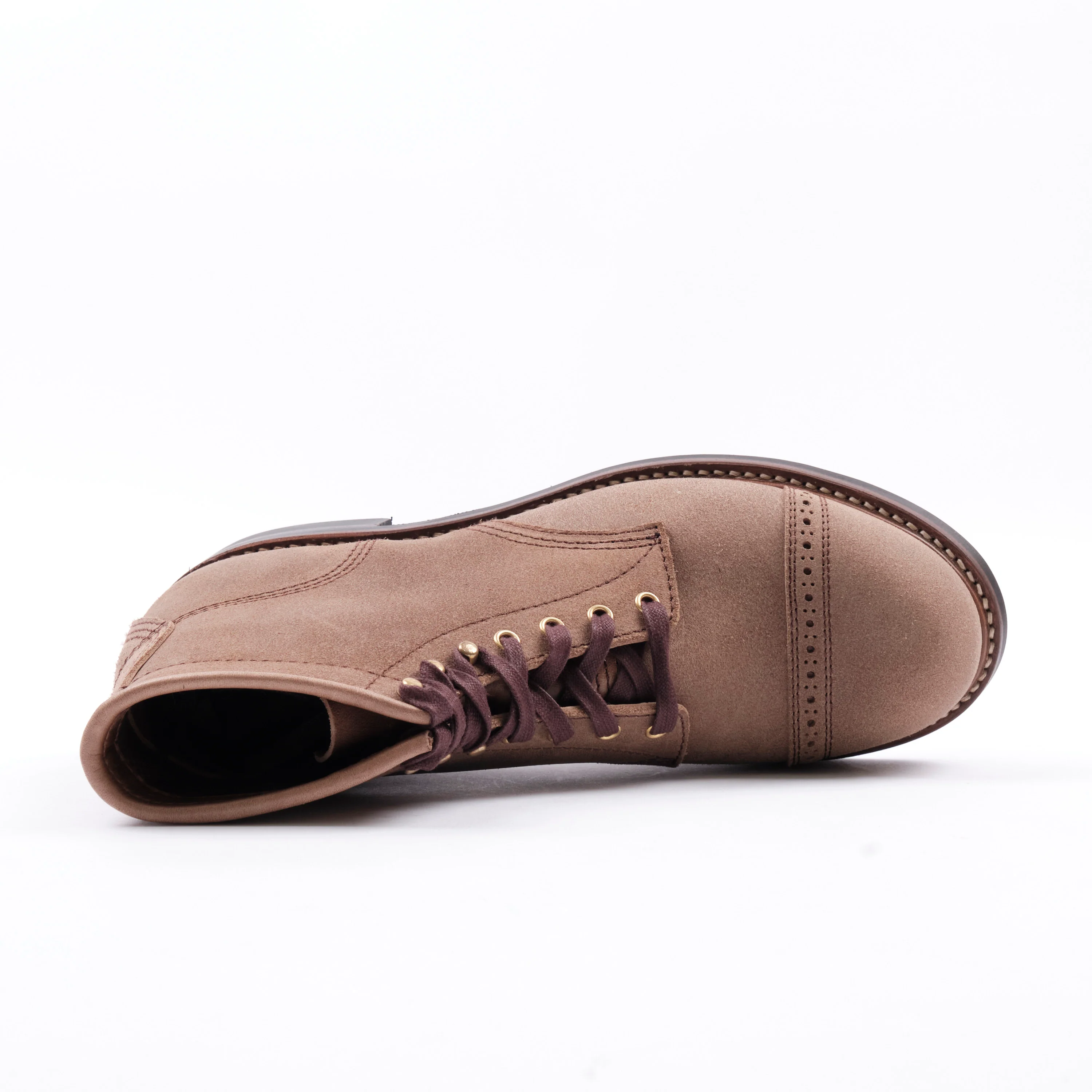 John Lofgren Combat Boots Natural CXL Roughout - Image 7
