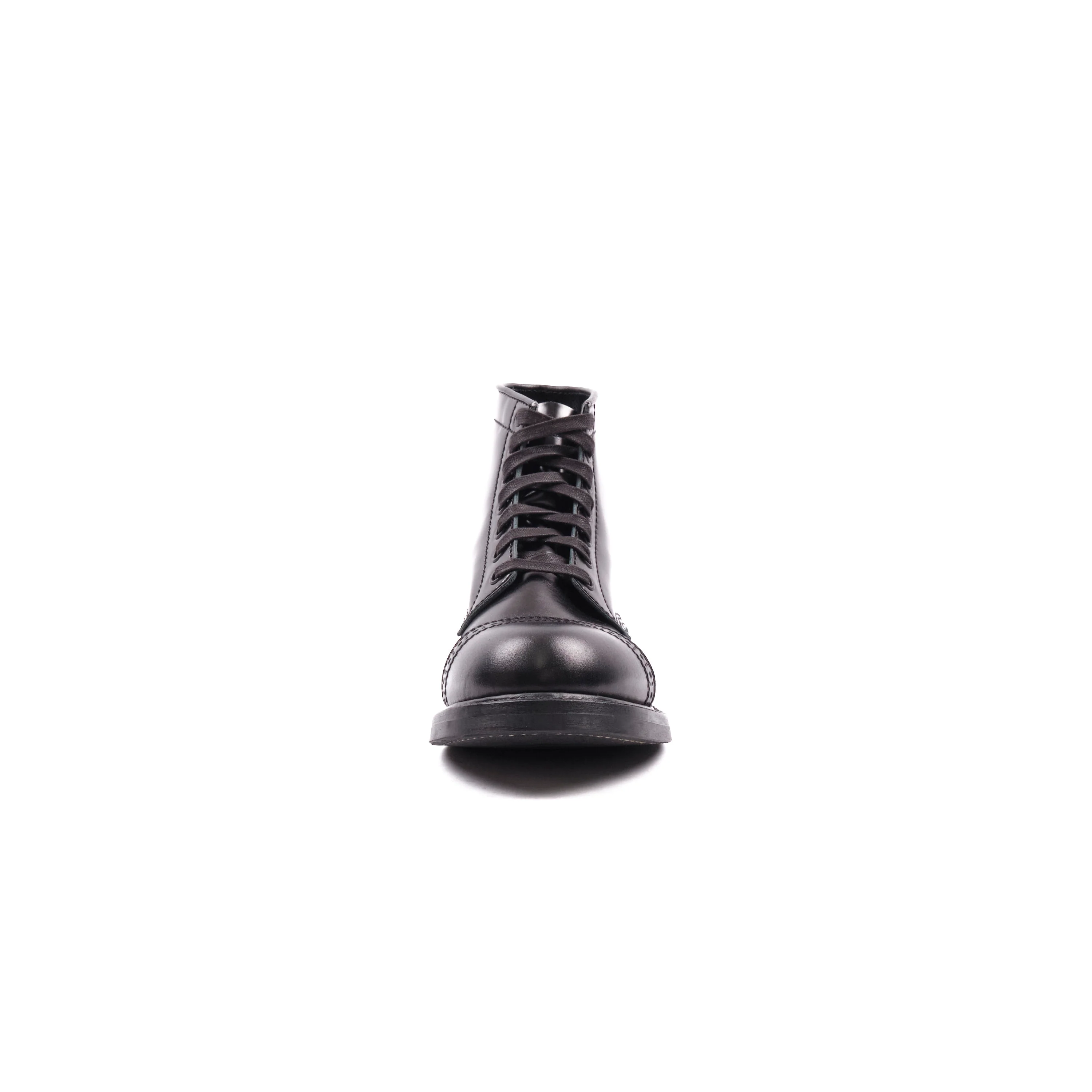 John Lofgren Combat Boots - Shinki Black Shell Cordovan - Black Ops - Image 7