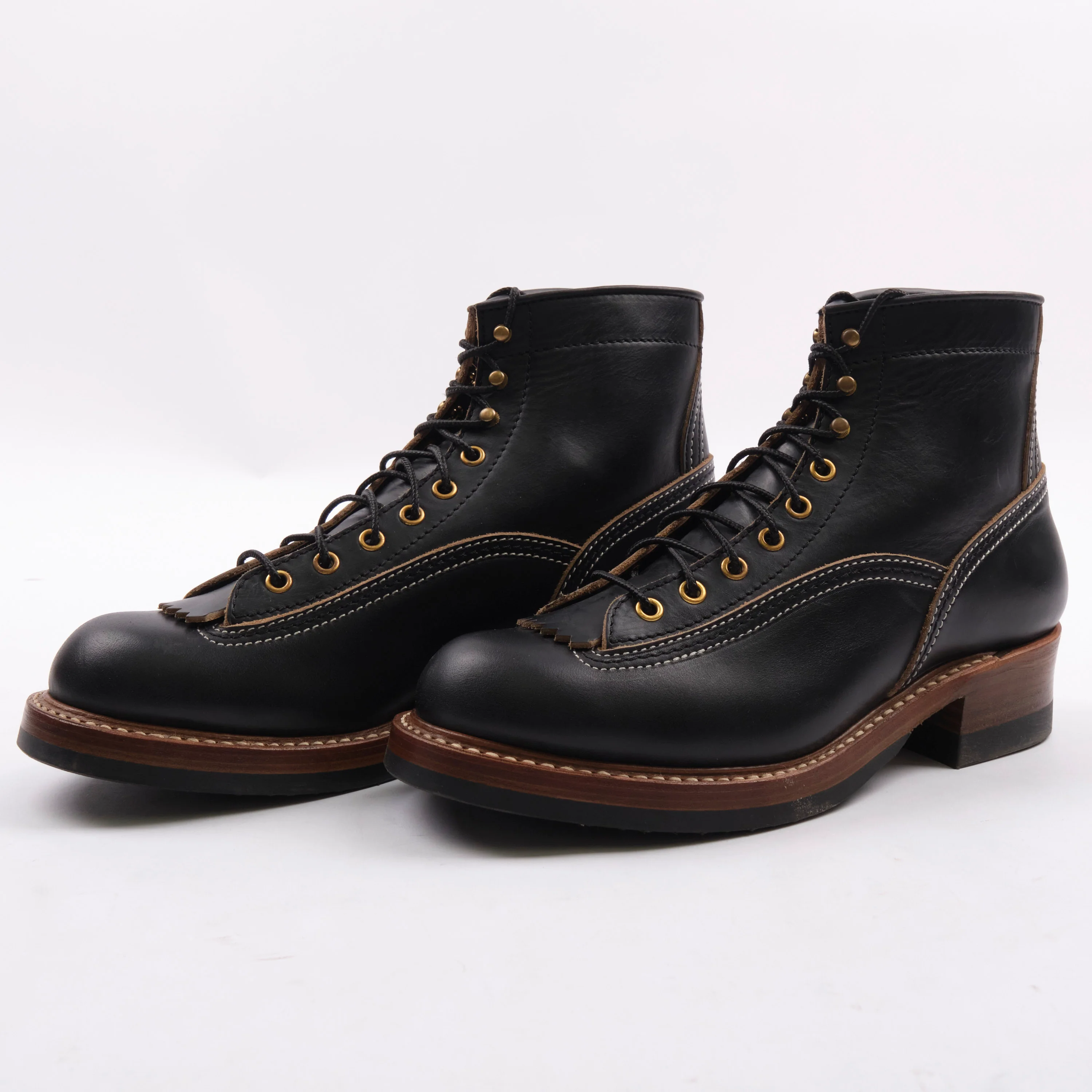 John Lofgren Donkey Puncher Boots - Horween Chromexcel Black