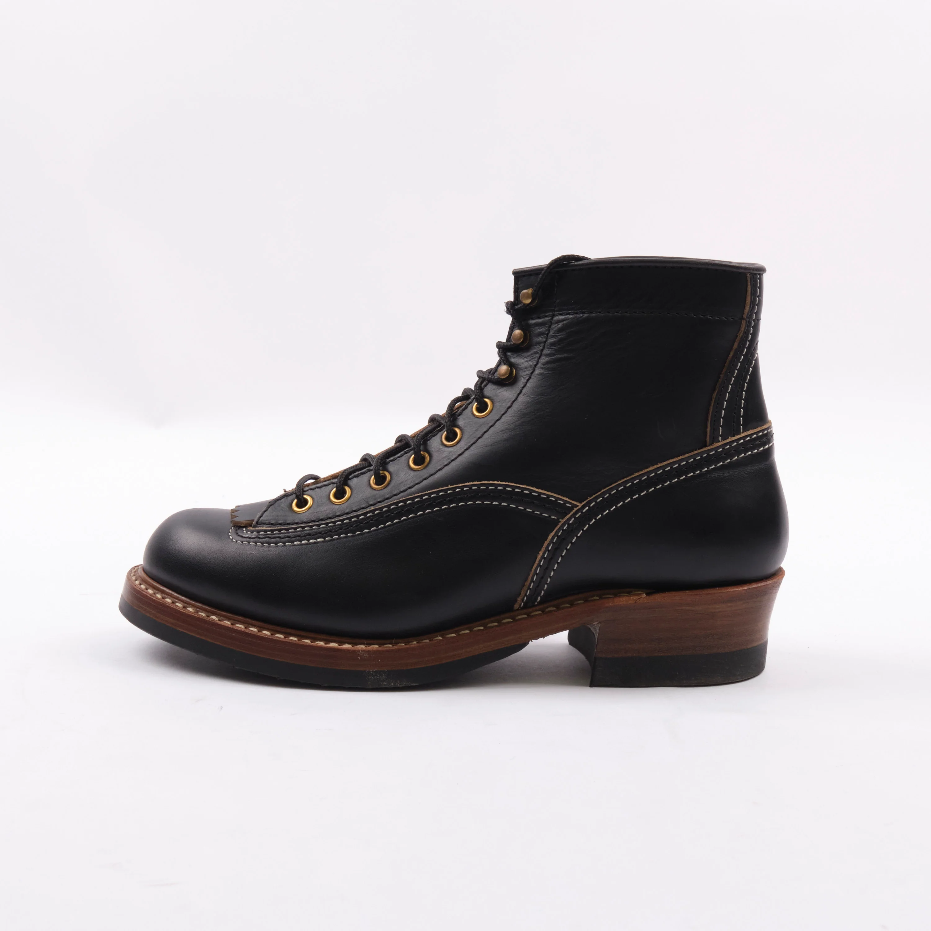 John Lofgren Donkey Puncher Boots - Horween Chromexcel Black - Image 3