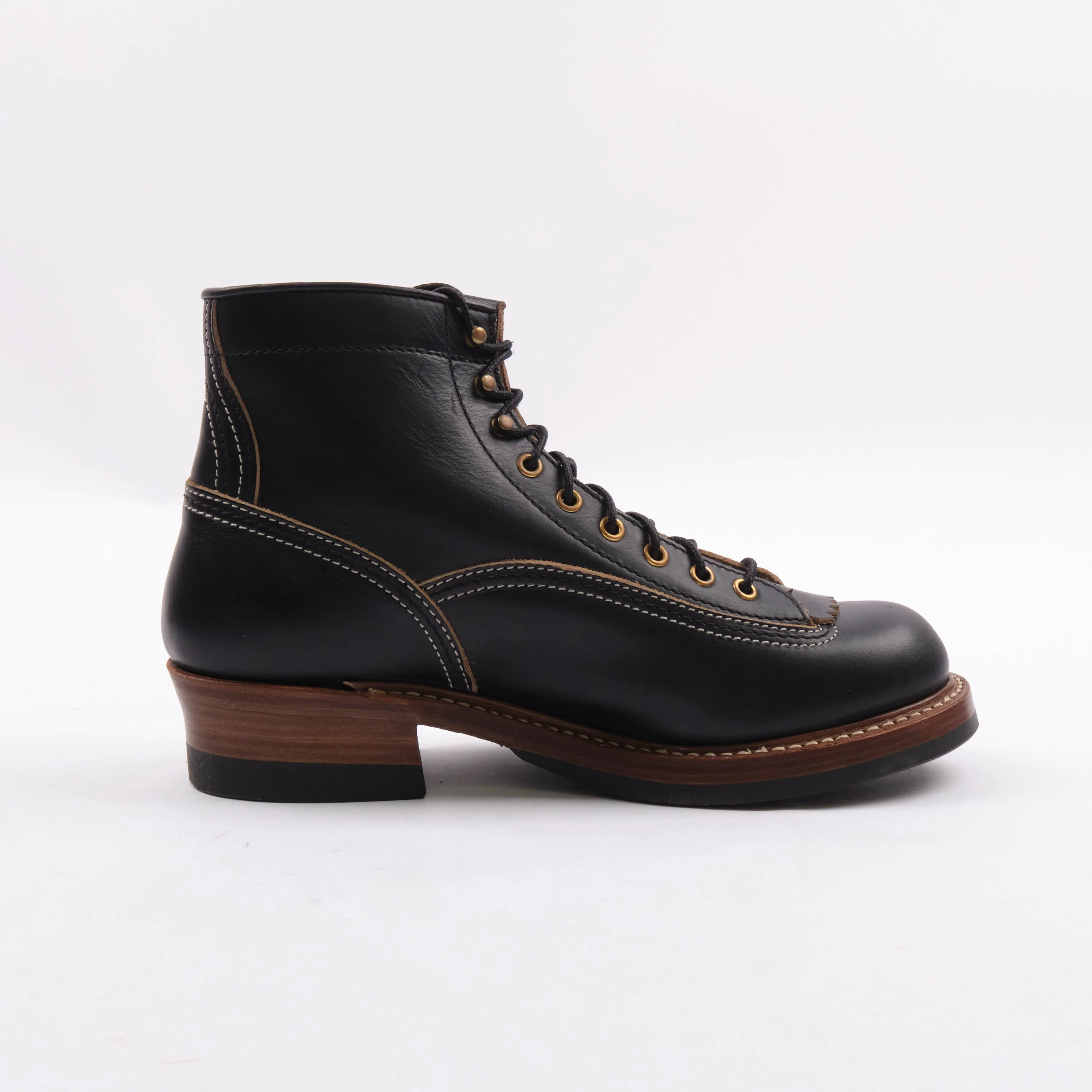 John Lofgren Donkey Puncher Boots - Horween Chromexcel Black - Image 5
