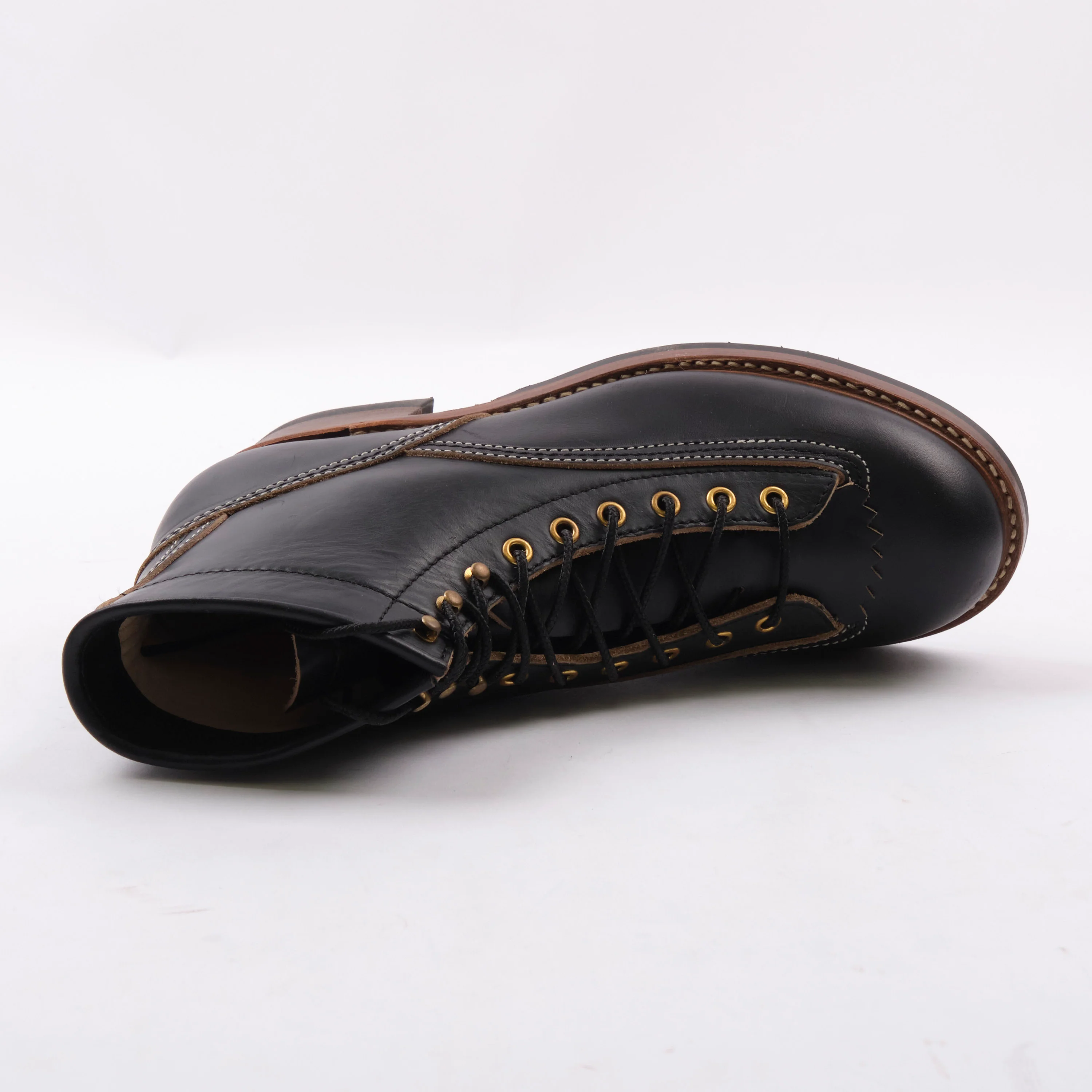 John Lofgren Donkey Puncher Boots - Horween Chromexcel Black - Image 7