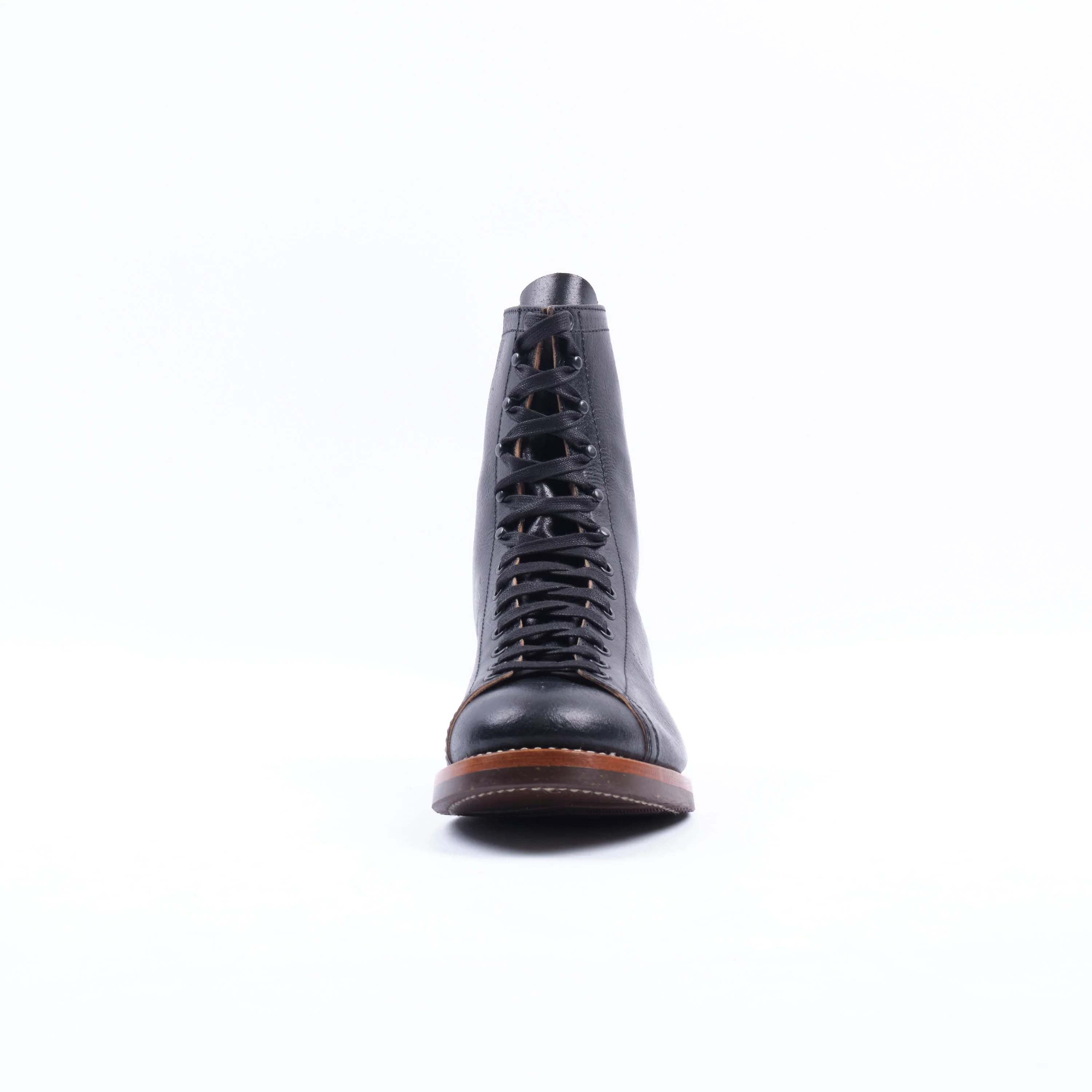 John Lofgren Fieldmaster Boot - Horween SHF Horsehide Black - Image 4