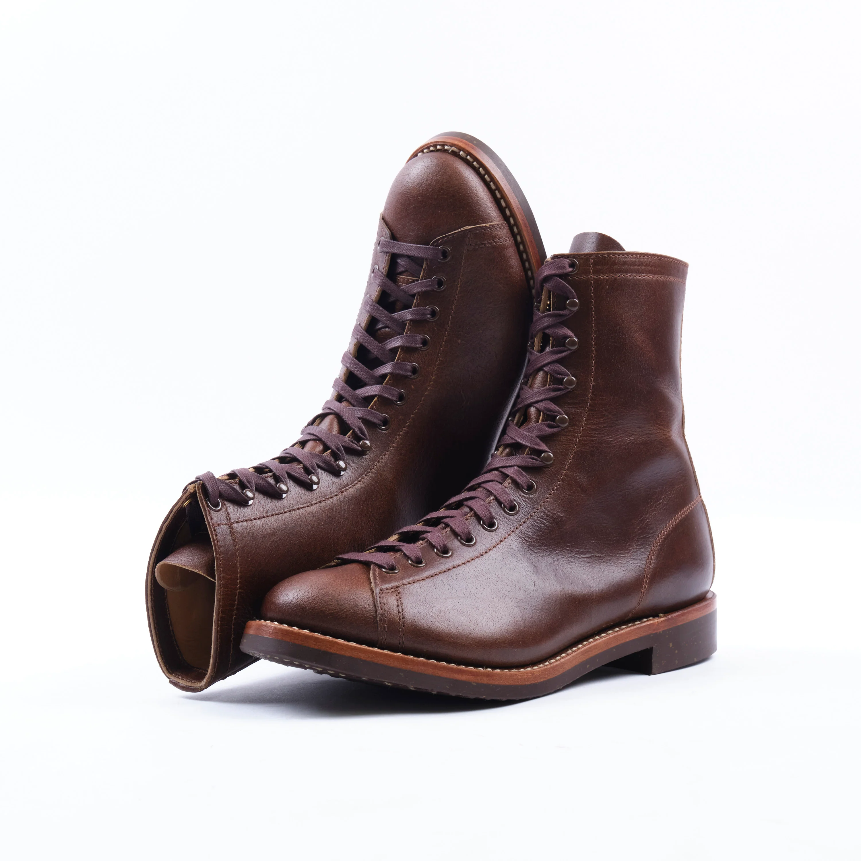 John Lofgren Fieldmaster Boot - Horween SHF Horsehide Havana - Image 2