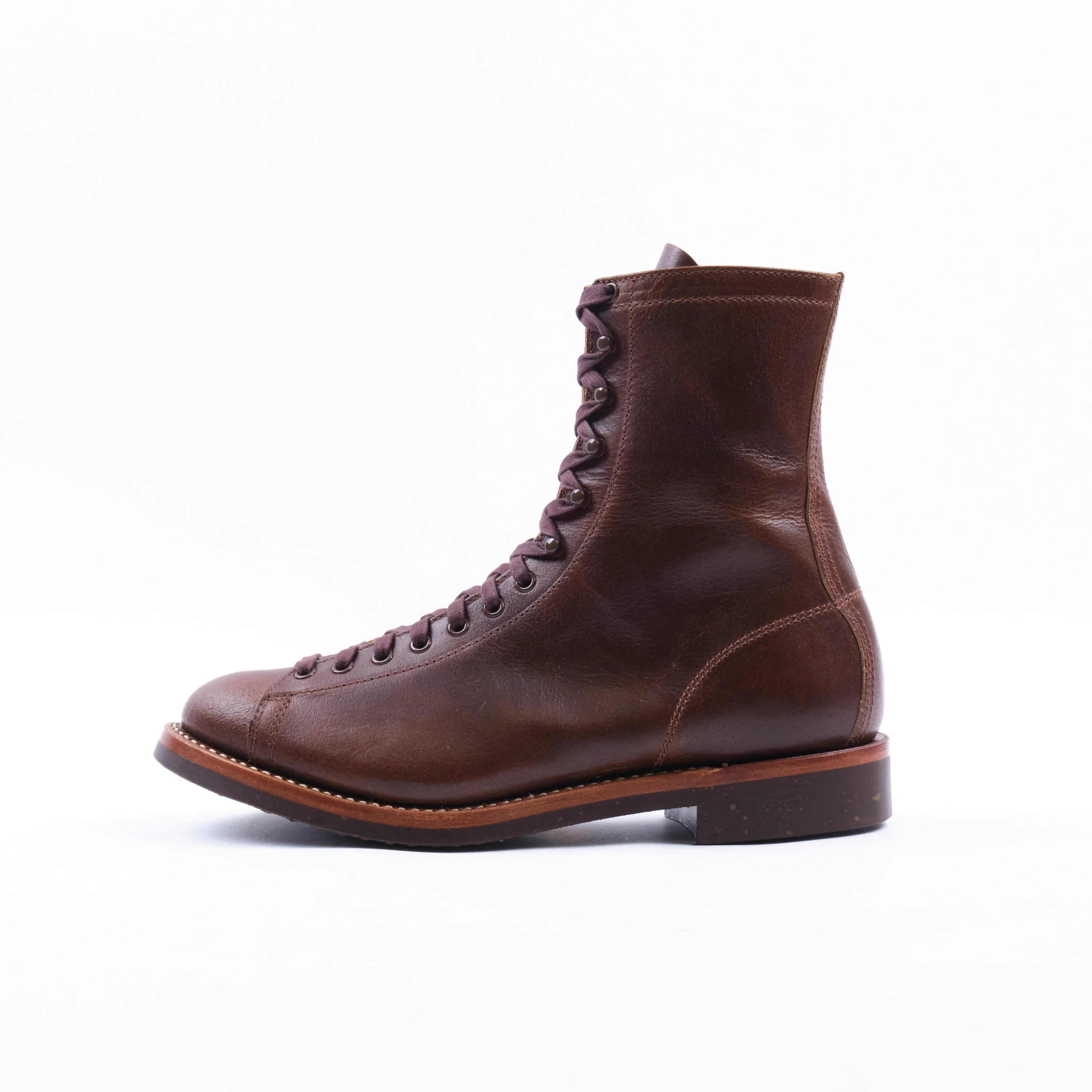 John Lofgren Fieldmaster Boot - Horween SHF Horsehide Havana - Image 3