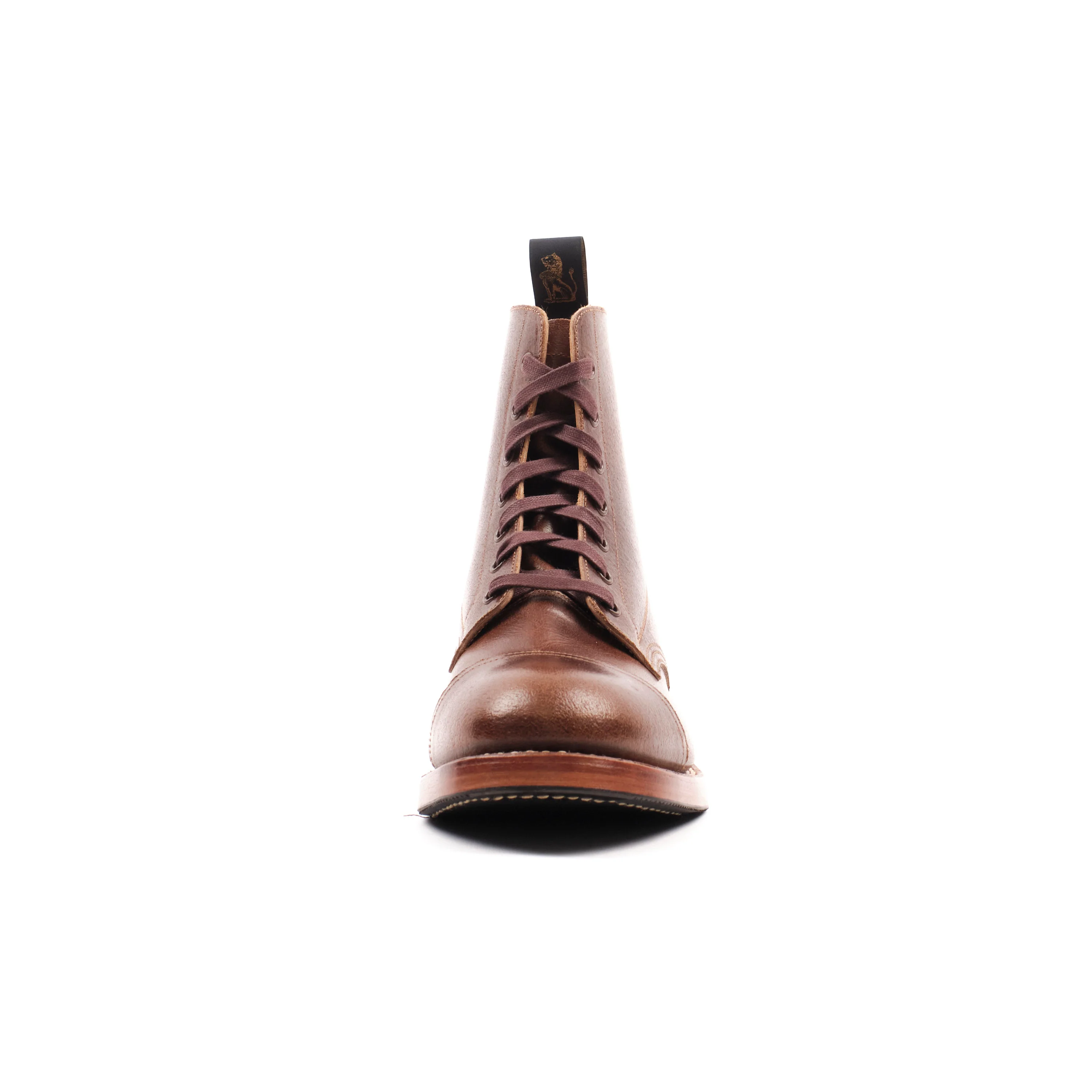 John Lofgren Montgomery Boot - Horween SHF Horsehide Havana - Image 5