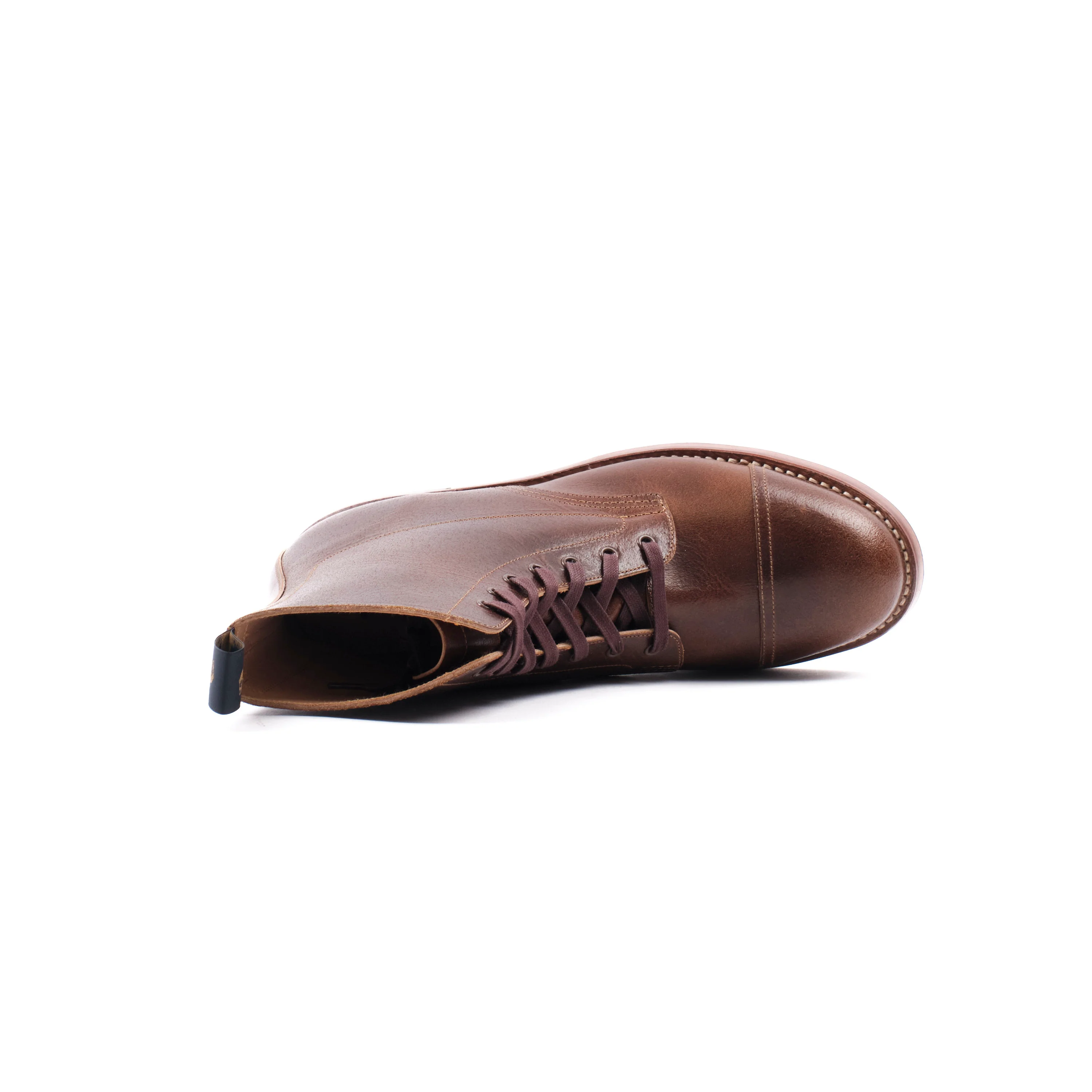 John Lofgren Montgomery Boot - Horween SHF Horsehide Havana - Image 8