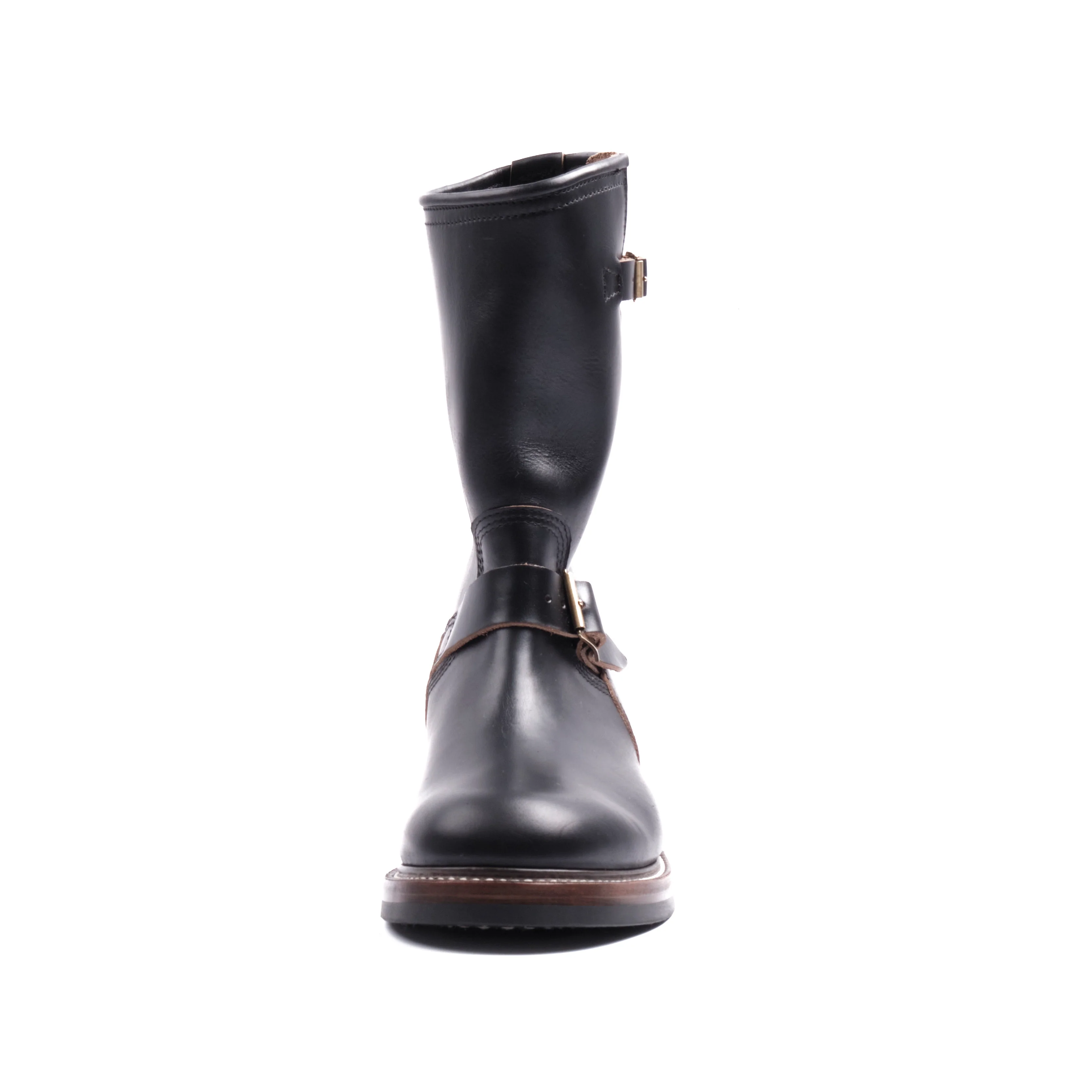 John Lofgren Wabash Engineer Boots Horween Chromexcel Black - Image 5