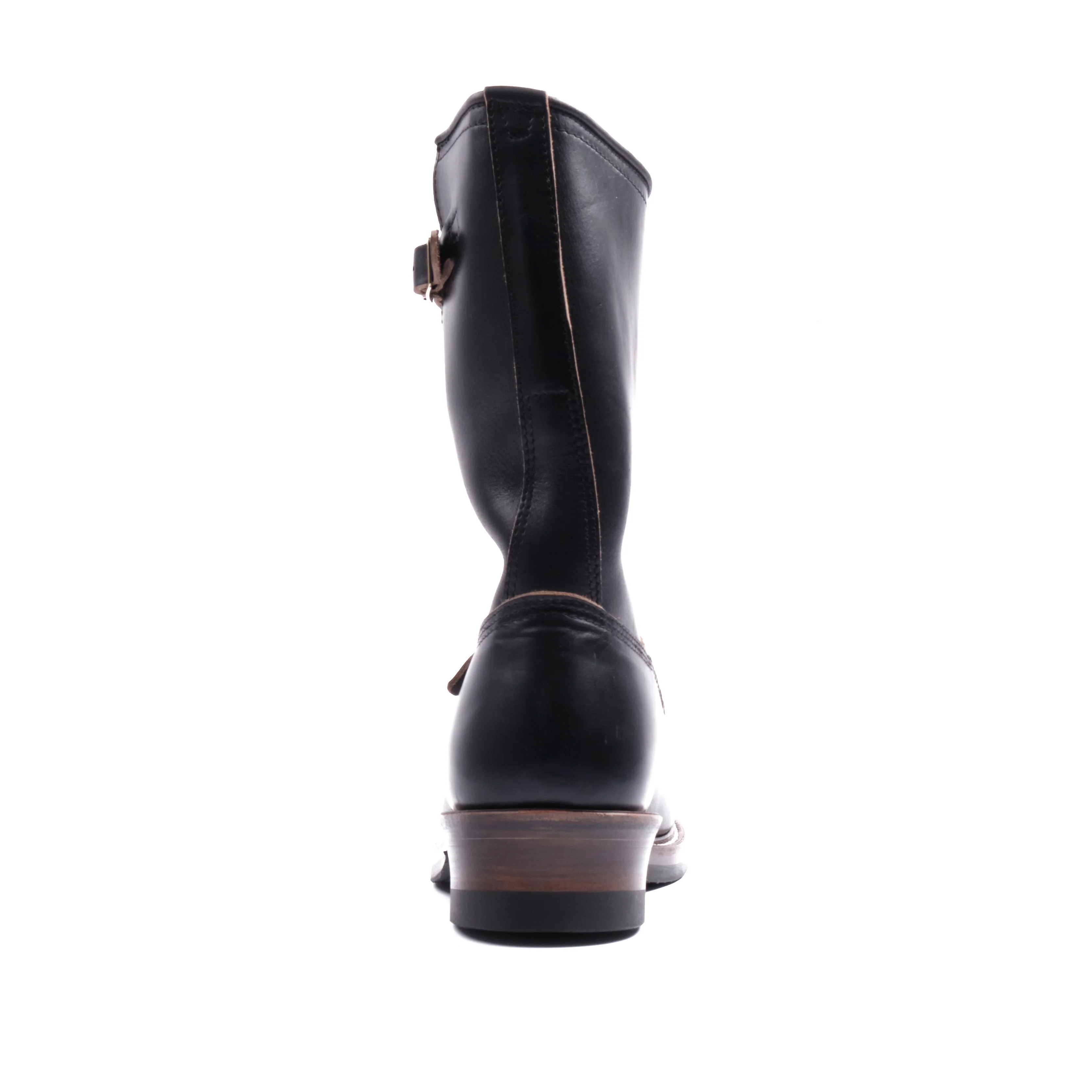 John Lofgren Wabash Engineer Boots Horween Chromexcel Black - Image 6