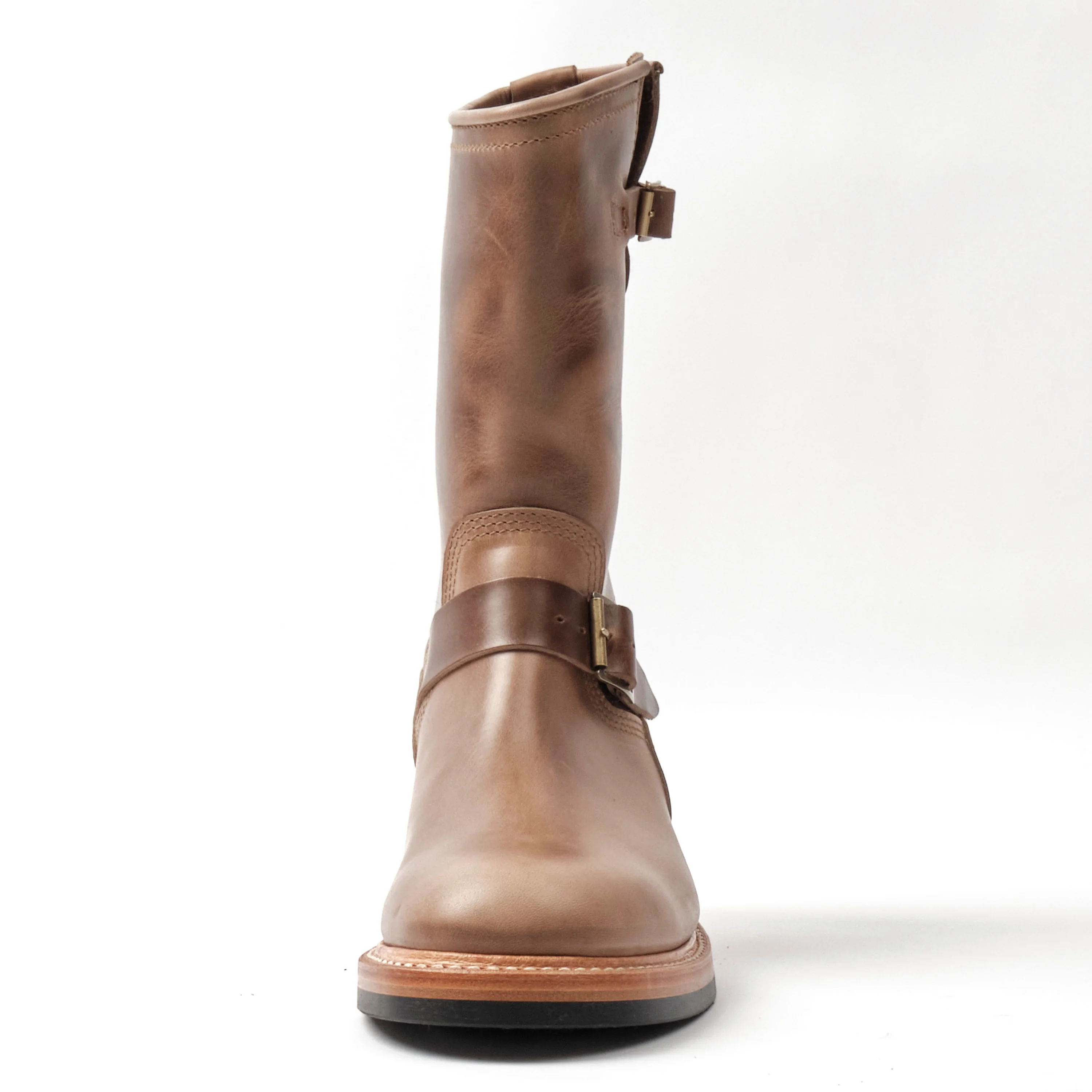 John Lofgren Wabash Engineer Boots Horween Chromexcel Natural - Image 4