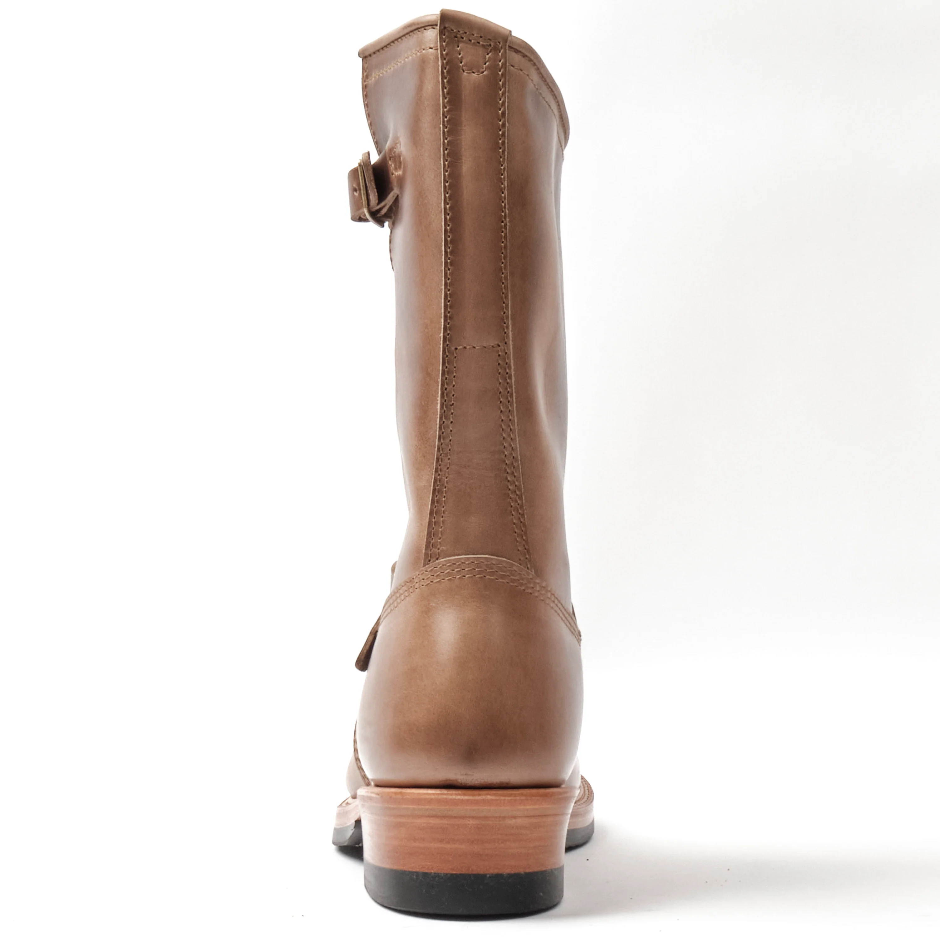 John Lofgren Wabash Engineer Boots Horween Chromexcel Natural - Image 6