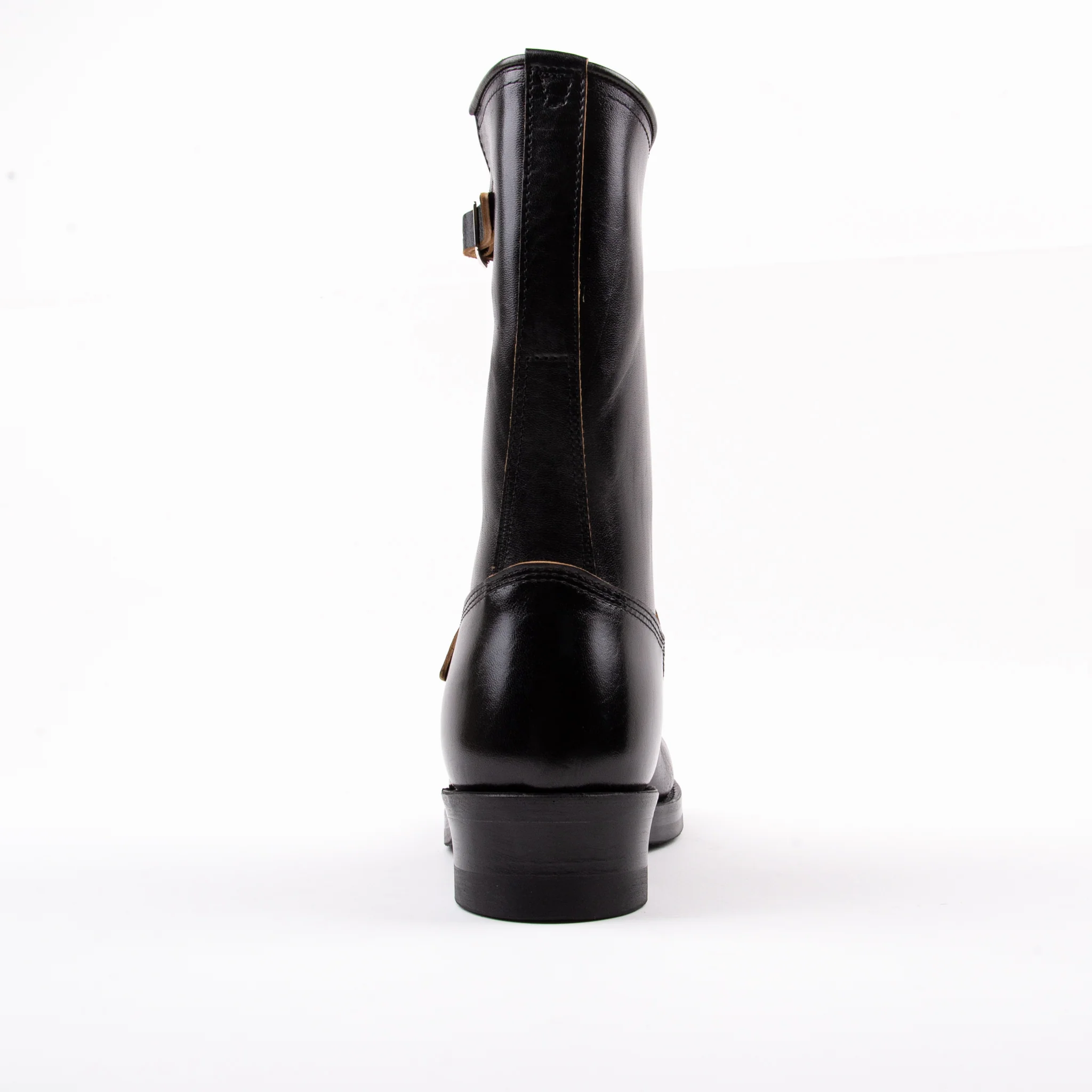 John Lofgren Wabash Engineer Boots Shinki Hikaku Horsebutt Black - Image 6