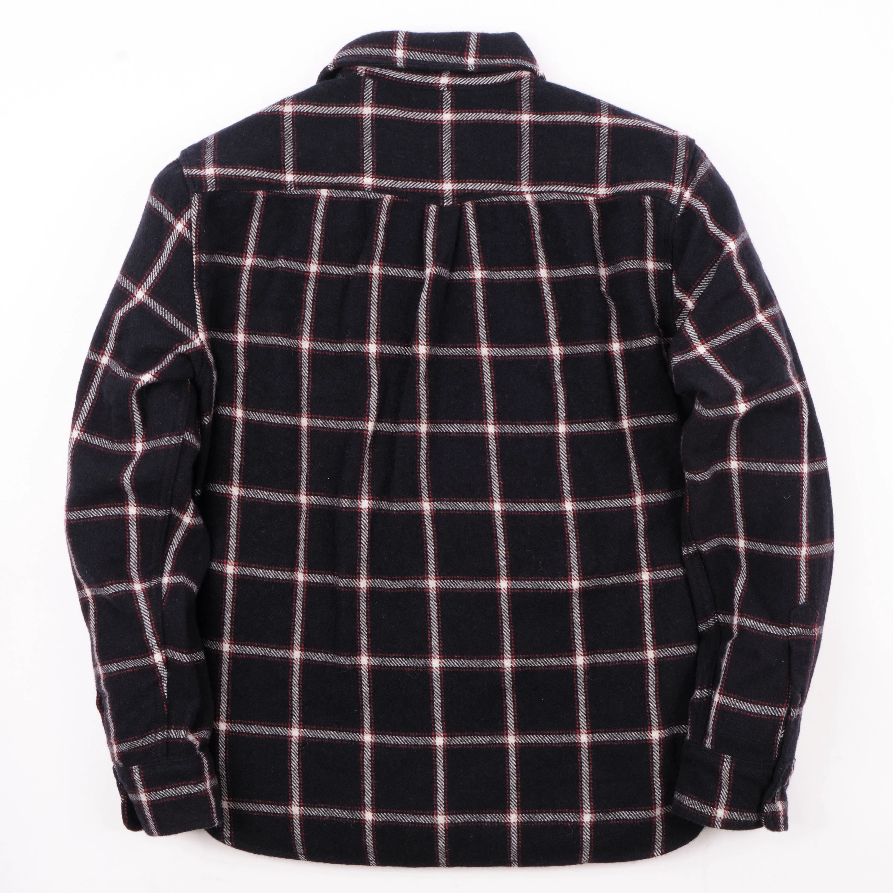 Kamas Navy Wool Plaid - Image 10