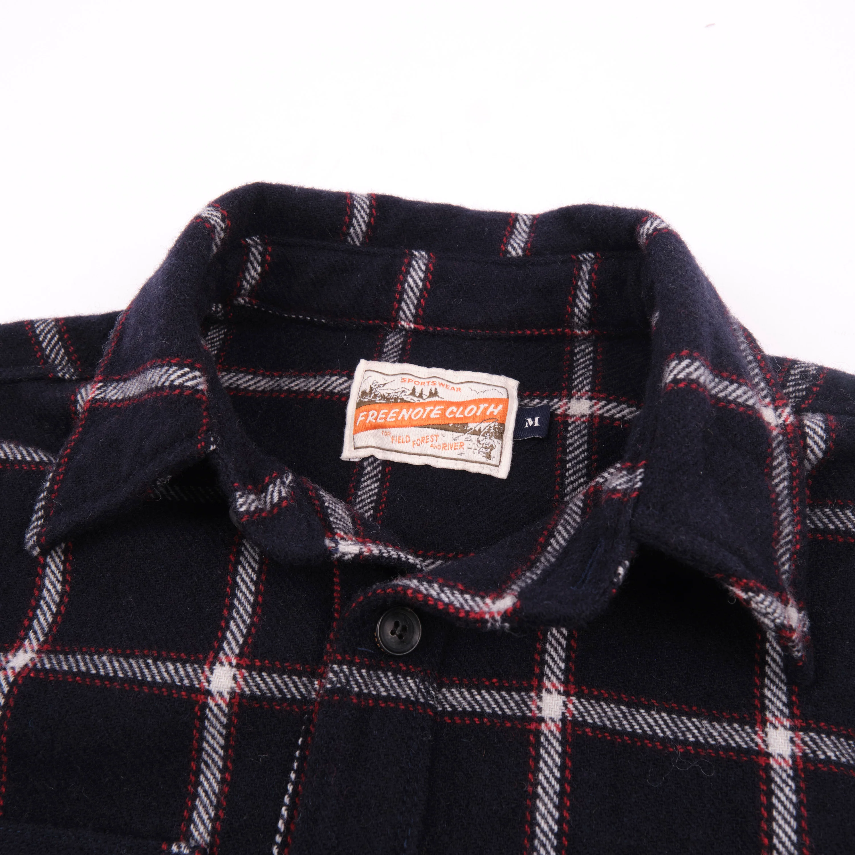 Kamas Navy Wool Plaid - Image 3